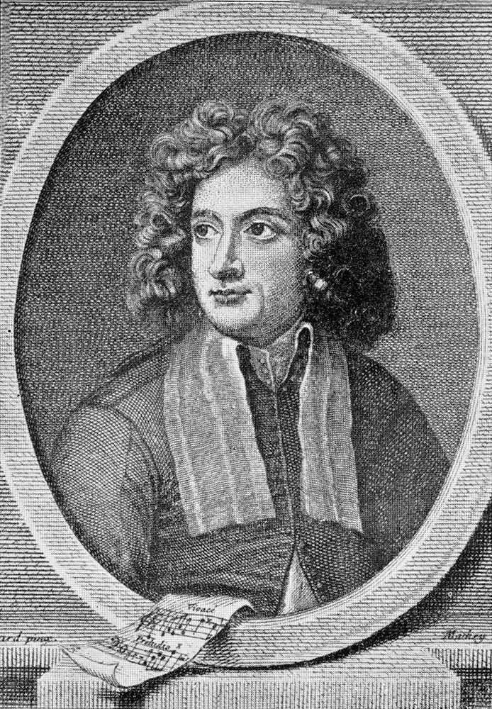Antonio Vivaldi, Arcangelo Corelli, Johann Sebastian Bach, Henry Purcell, George Frideric Handel, Louis Couperin, Georg Philipp Telemann, François Couperin, Francesco Geminiani, Jean-Baptiste Lully