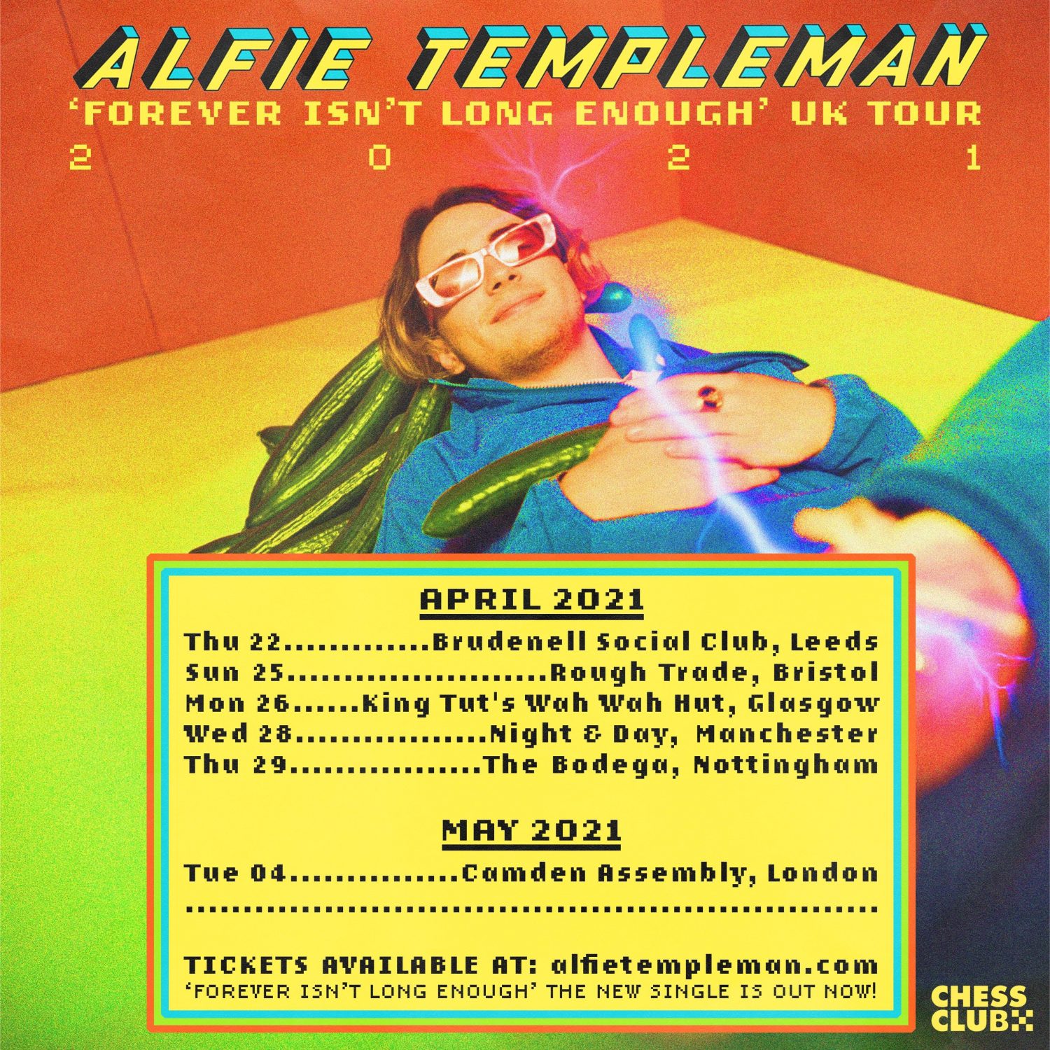 Alfie Templeman has announced his first-ever headline tour