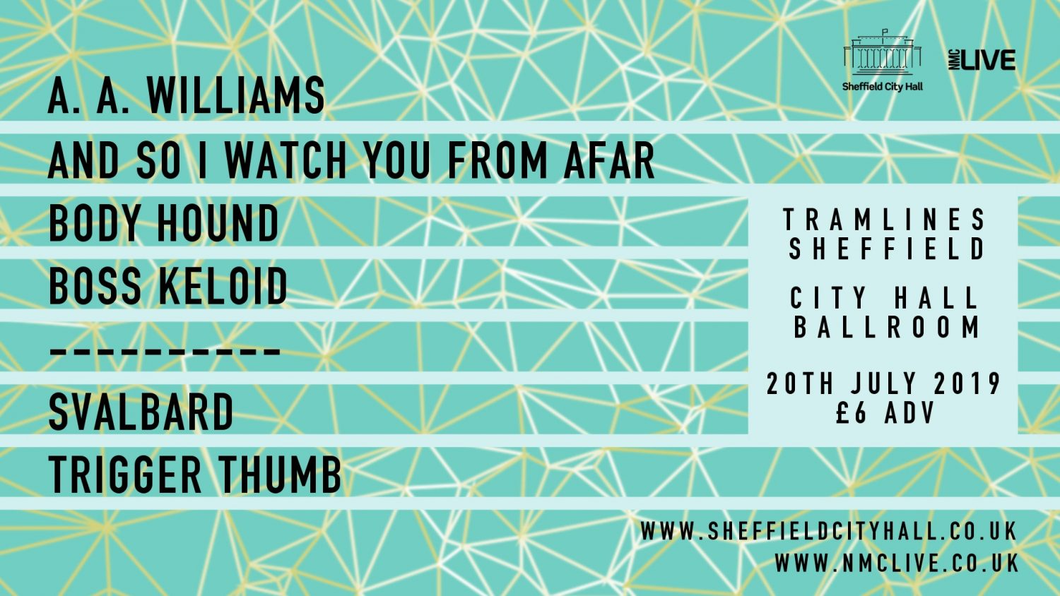 And So I Watch You From Afar are headlining the Sheffield City Hall Ballroom at this summer's Tramlines
