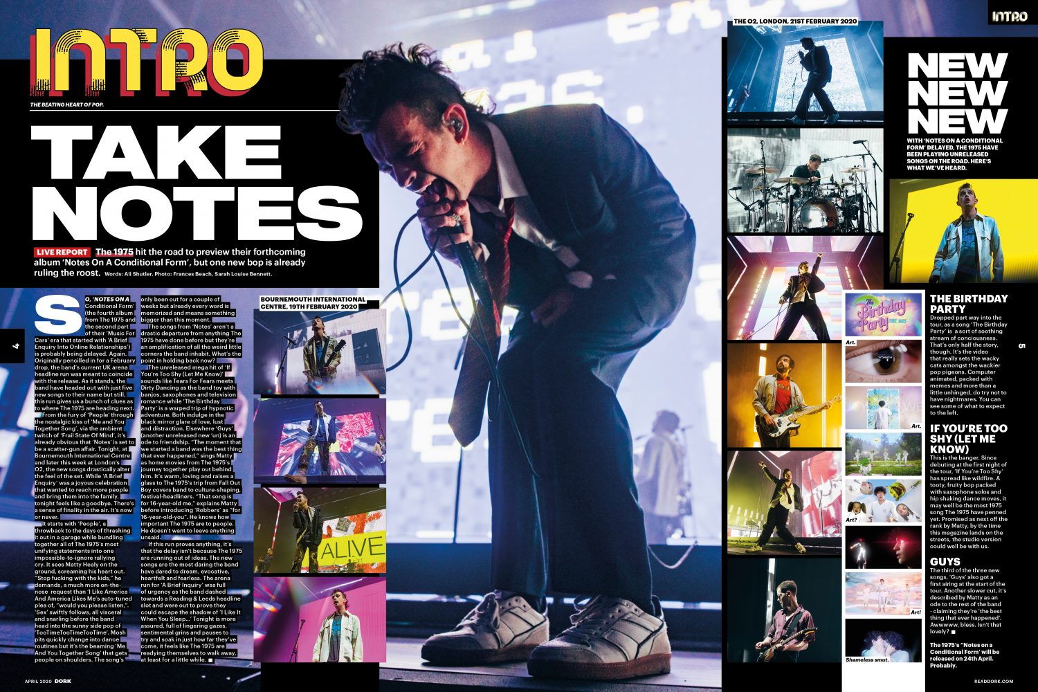 Easy Life are on the cover of the new issue of Dork, out now