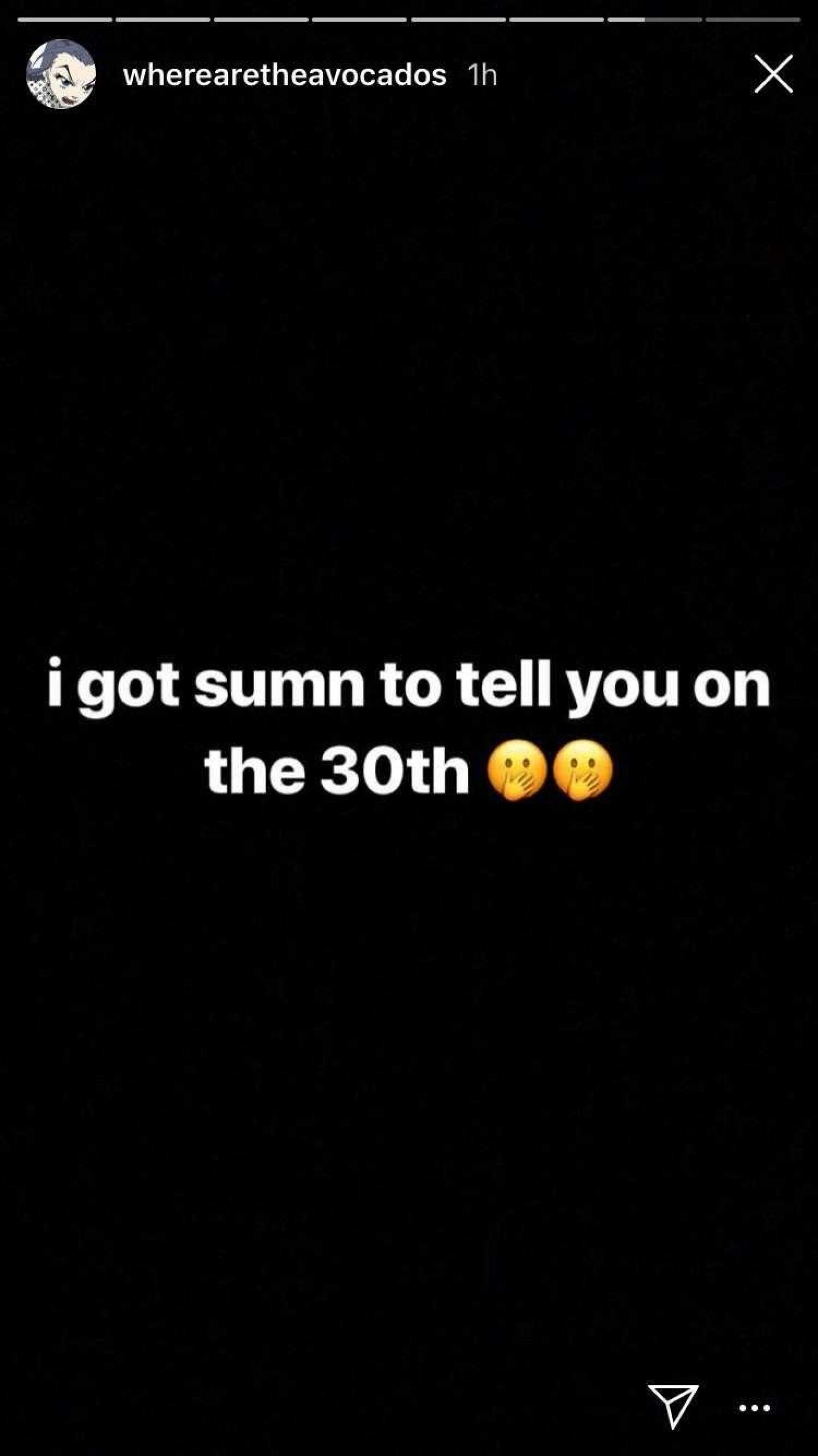 Billie Eilish has "sumn to tell you" next week