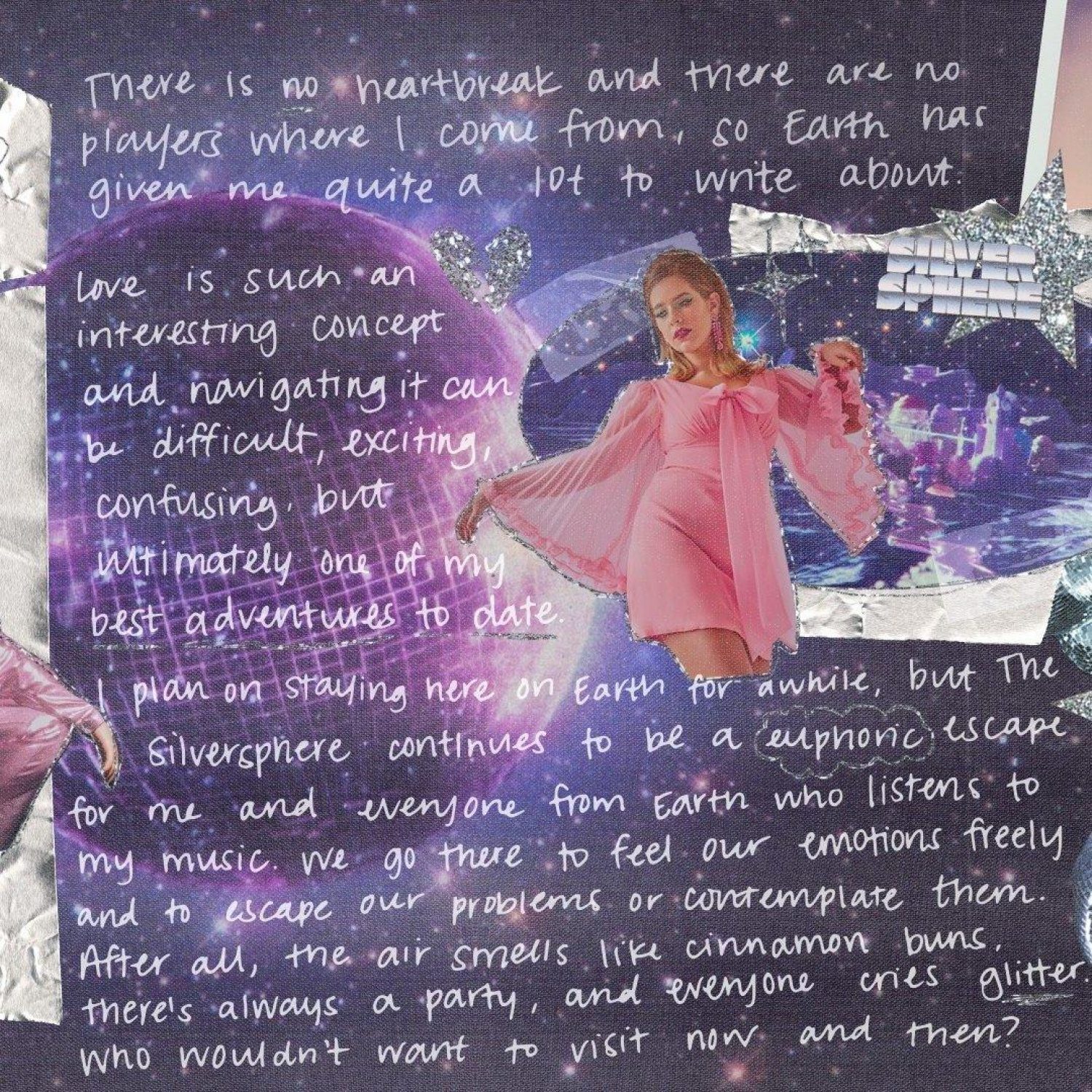 Silver Sphere has debuted her brand new 'all my boyfriends' EP