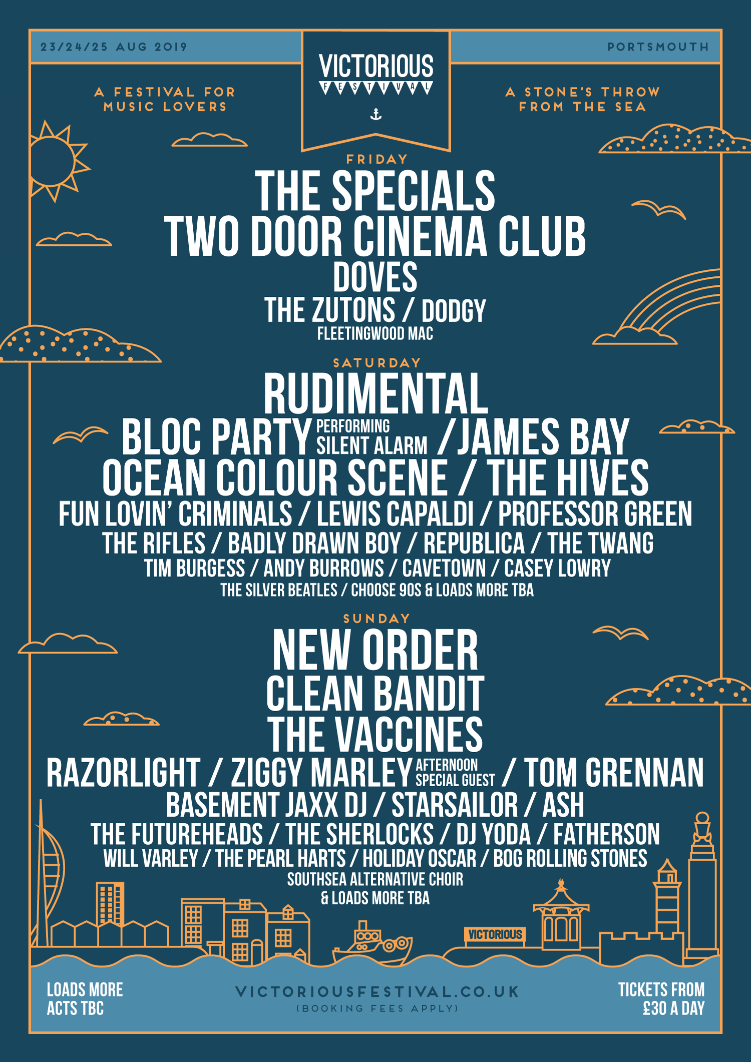 New Order join Two Door at the top of the bill for Victorious Festival