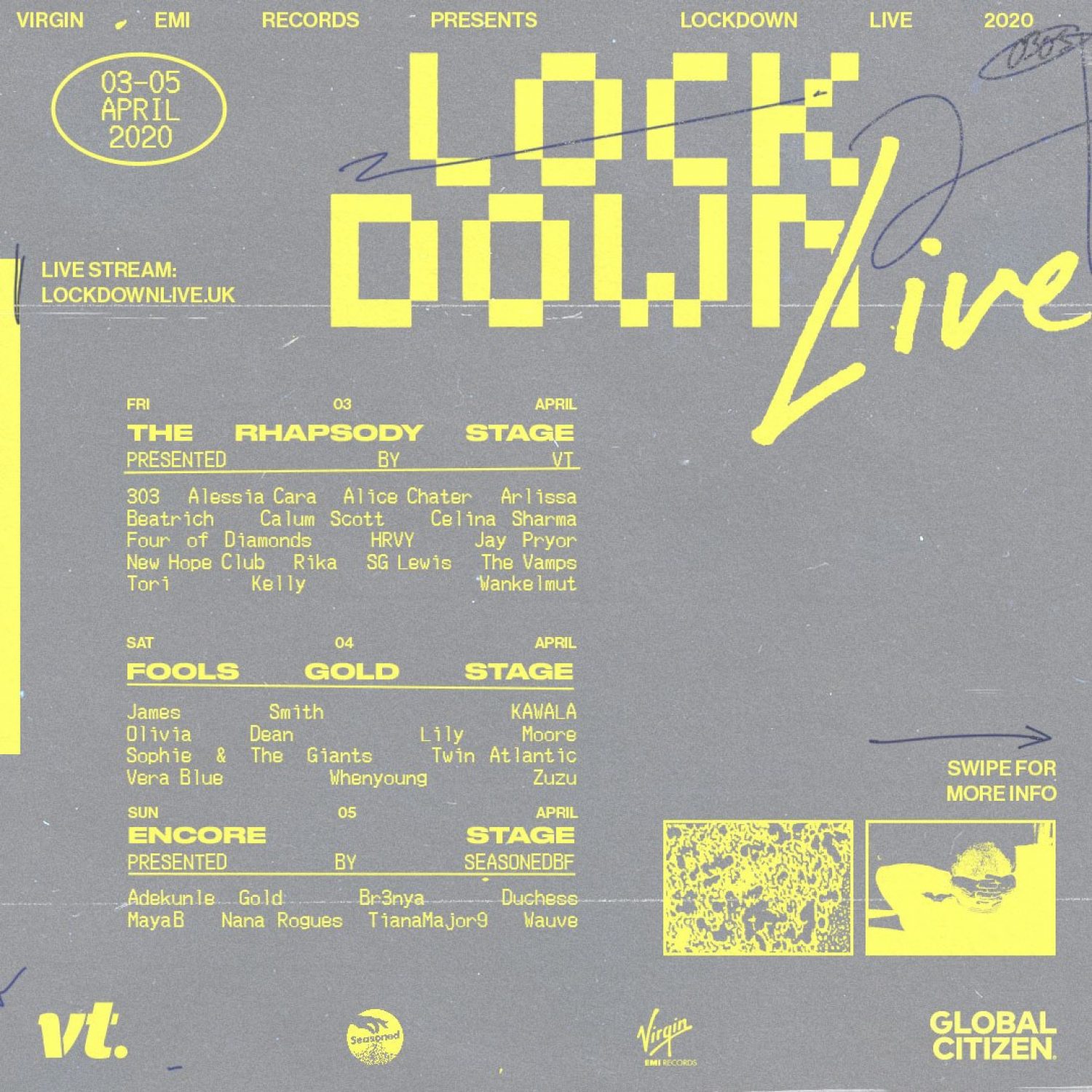 Virgin EMI are hosting a live lockdown this weekend with sets from Twin Atlantic, Lily Moore, Whenyoung, Alessia Cara and more