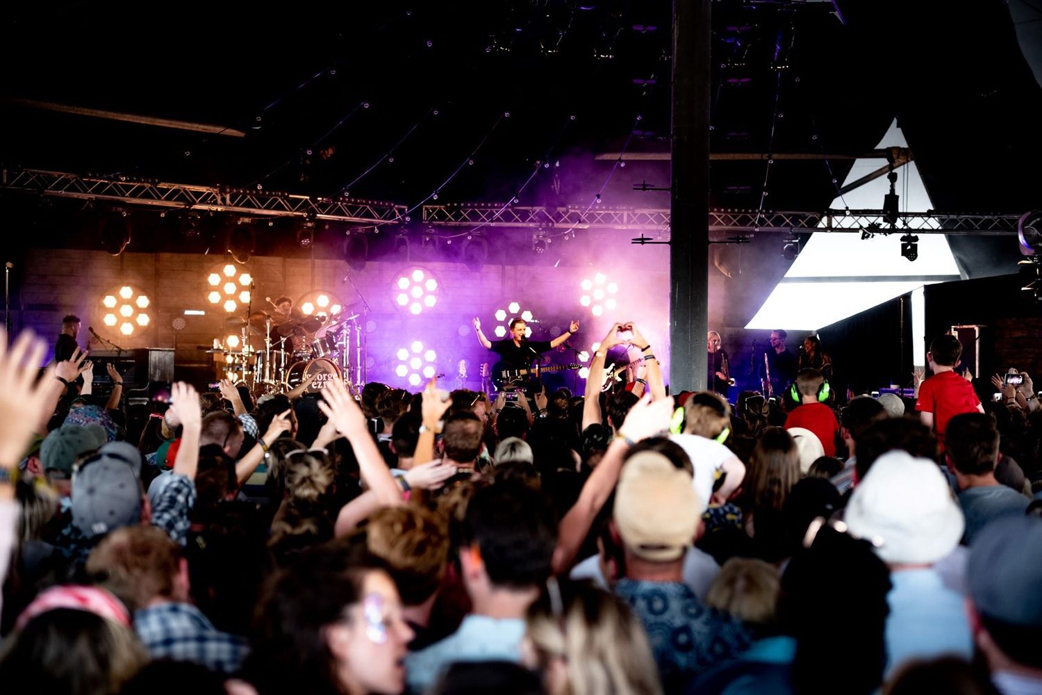 George Ezra popped up at Barn on the Farm for a secret set