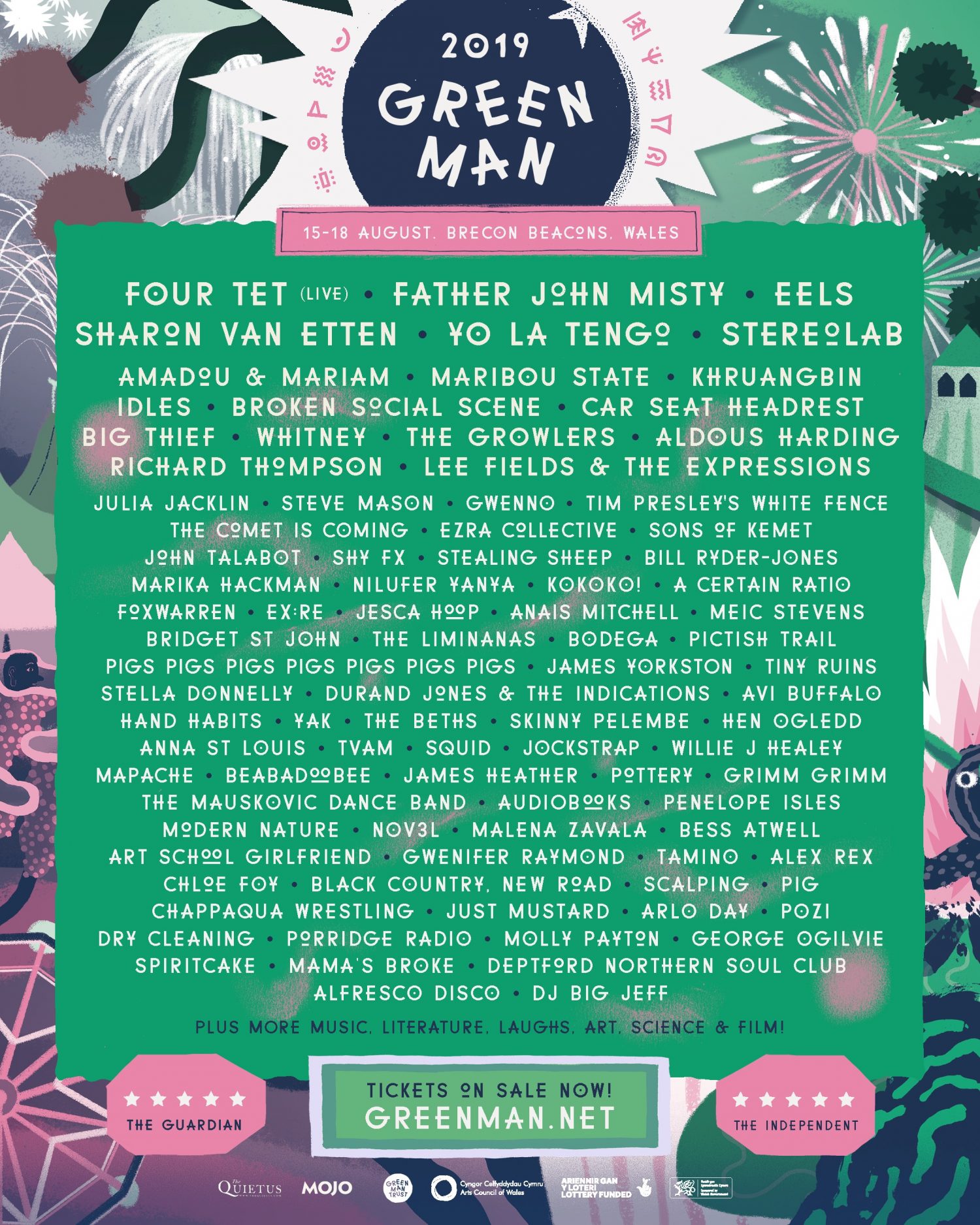 Green Man Festival has confirmed loads of new names, including Marika Hackman and Eels