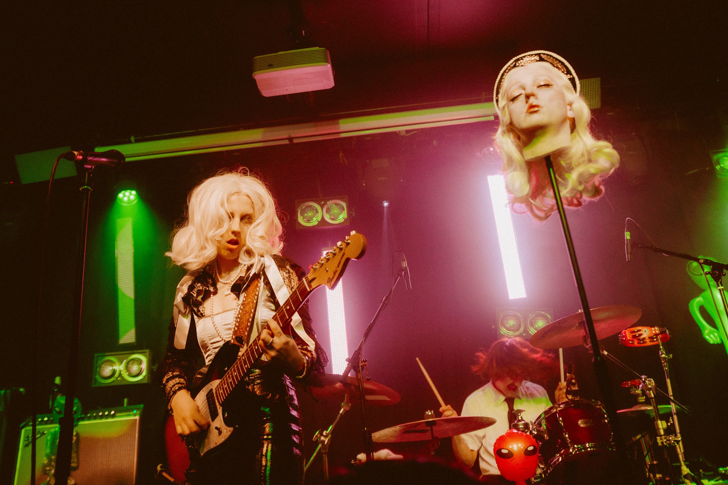 Black Honey and King No-One bring a spooktactuar show to our Halloween party Night of the Living Dork