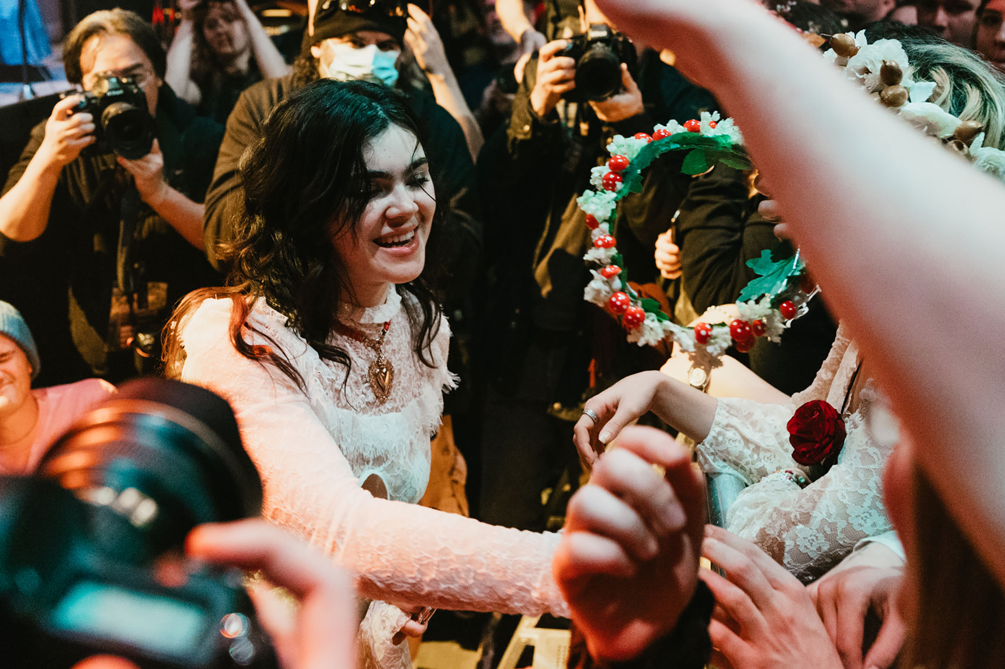The Last Dinner Party throw a confetti-strewn celebration at the Roundhouse in London