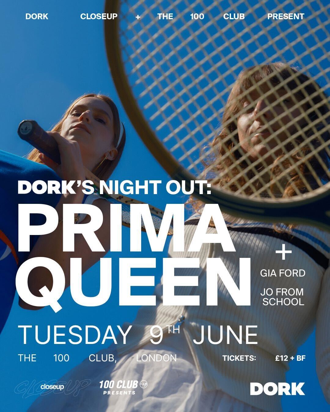Dork's Night Out: Prima Queen + Gia Ford + Jo From School