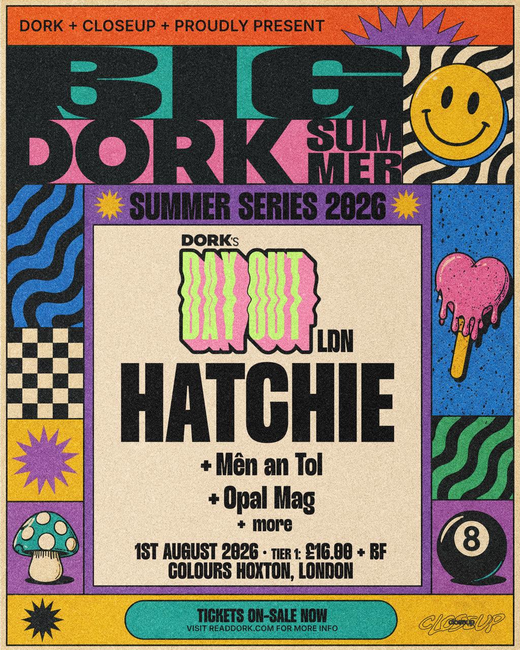 Dork’s Day Out: Hatchie + Mên an Tol + Opal Mag + more