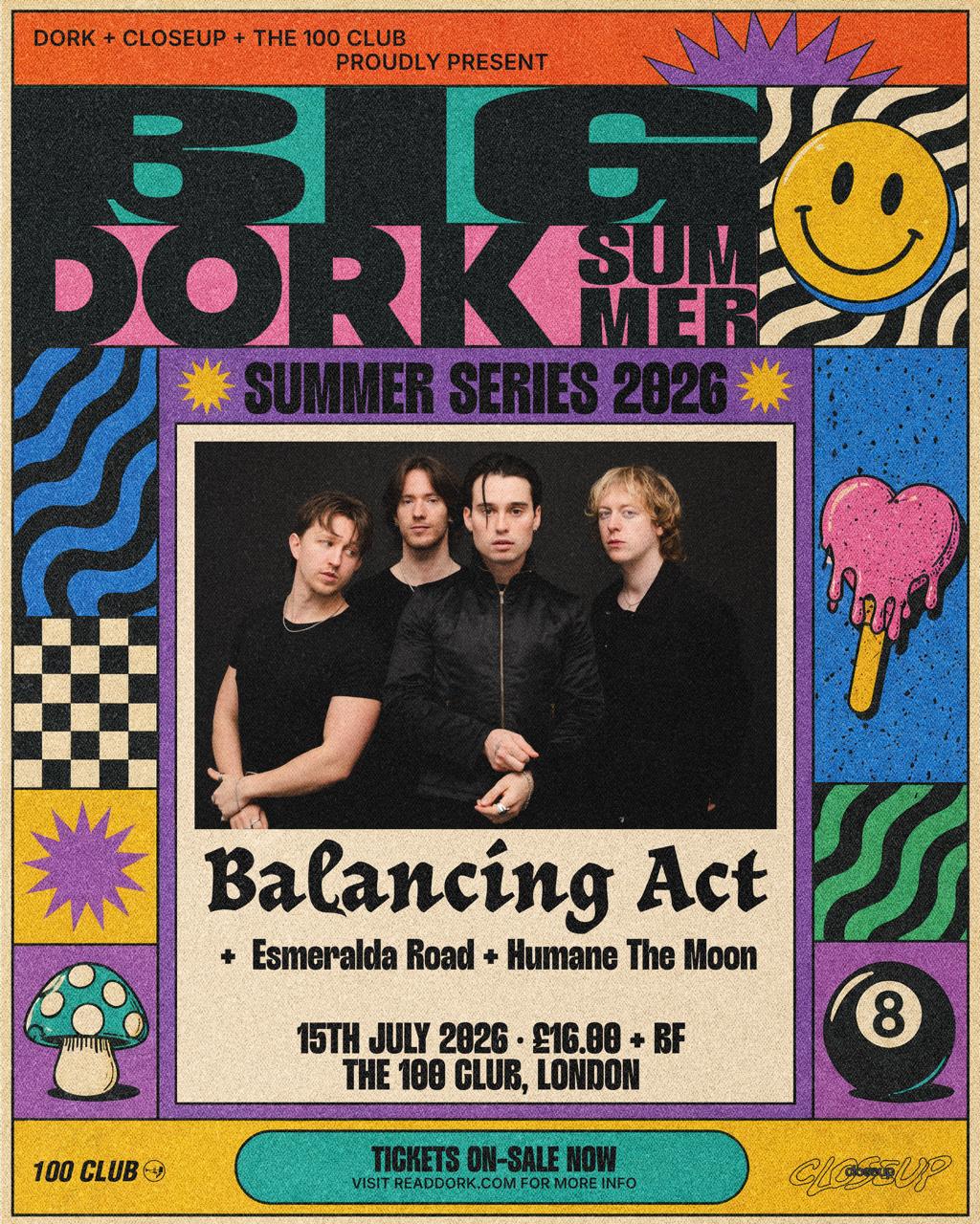 Balancing Act + Esmeralda Road + Humane The Moon
