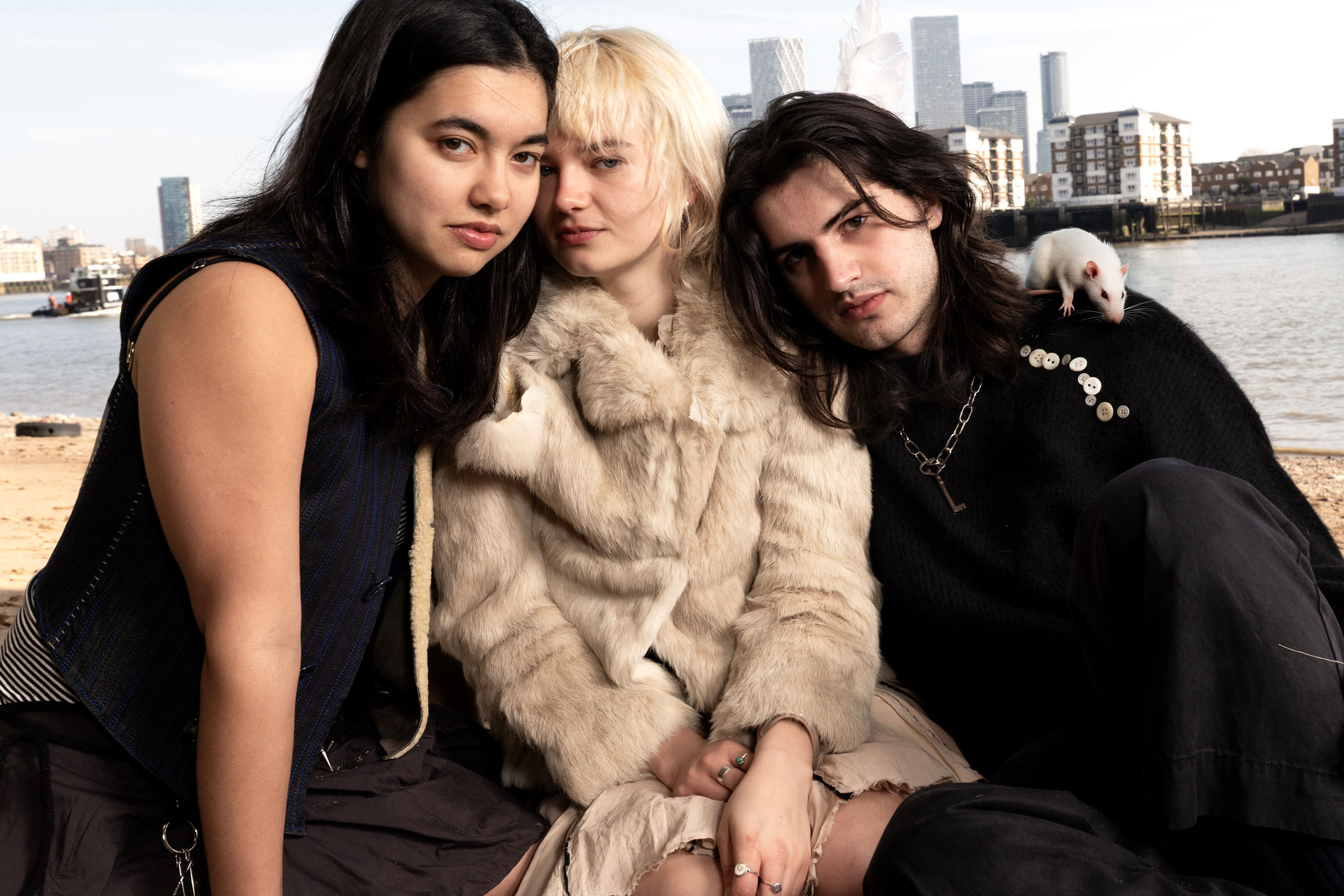 mary in the junkyard have released their new single 'Drains' while out on tour with Wet Leg