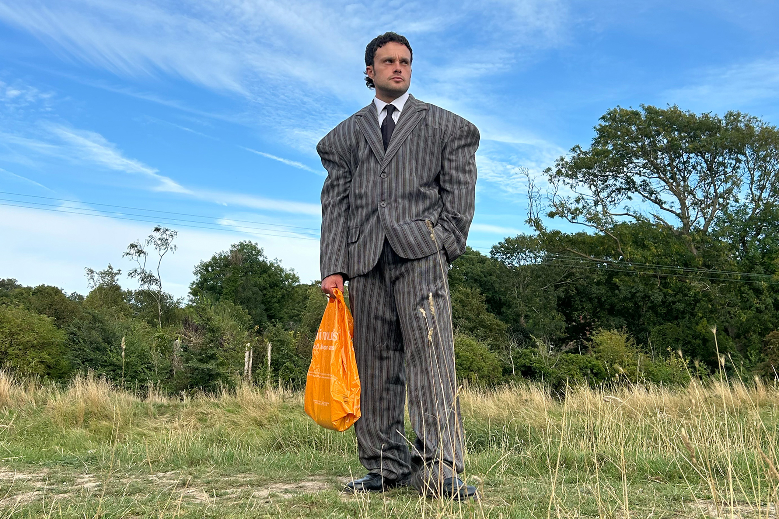 Baby Dave goes on a hunt for fancy fizzy water for his new single 'San Pellegrino'