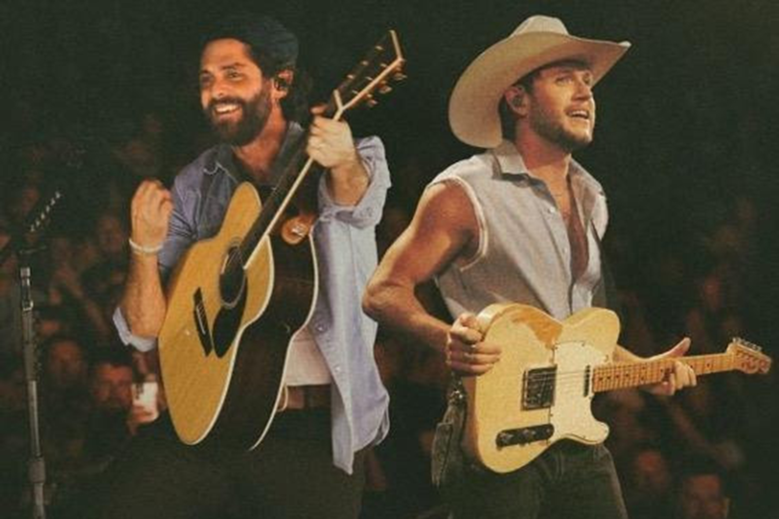 Thomas Rhett and Niall Horan have collaborated on new version of 'Old Tricks'