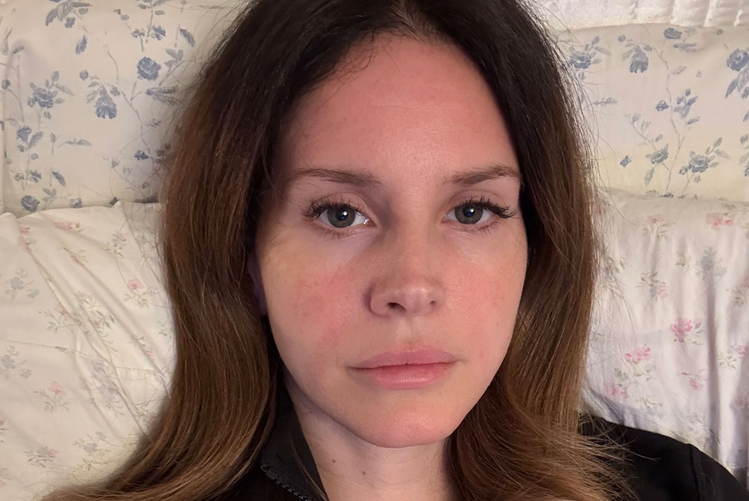 Lana Del Rey has shared a new song and says her album is coming in "approximately three months"