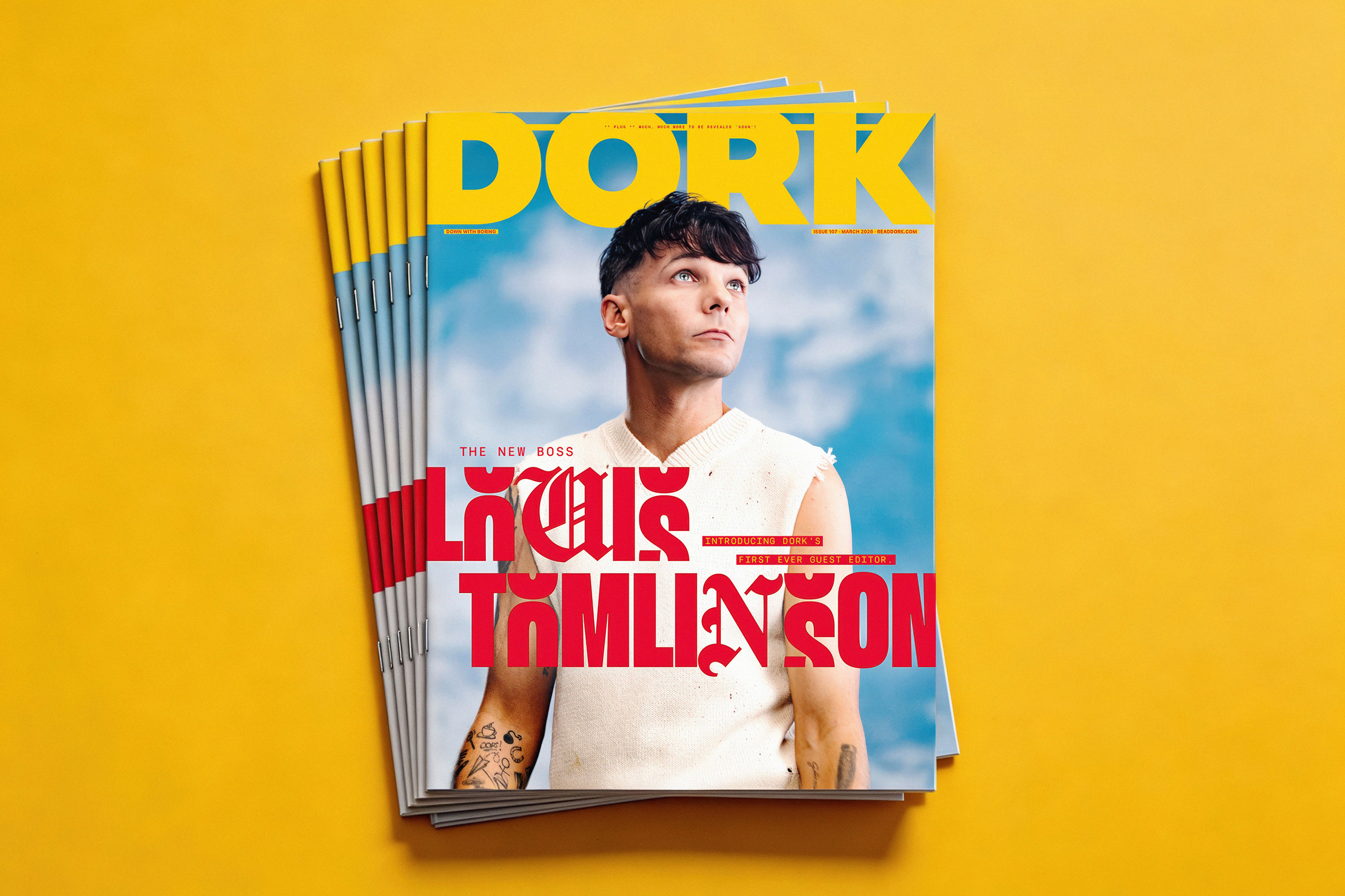 Louis Tomlinson is Dork's first-ever guest editor in our March 2026 issue - pre-order now