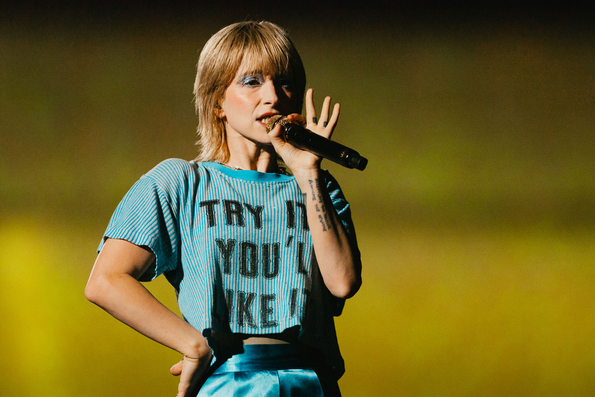 Hayley Williams has released 17 new songs, sort of via a hair dye?