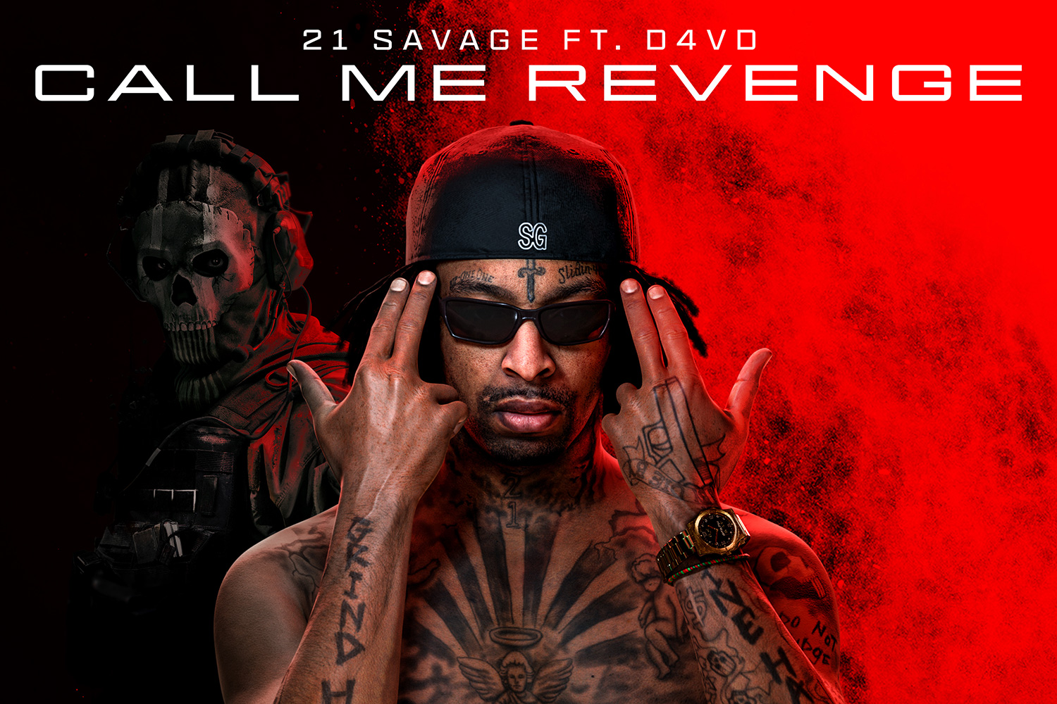 21 Savage and d4vd have teamed up for a new single, 'Call Me Revenge'