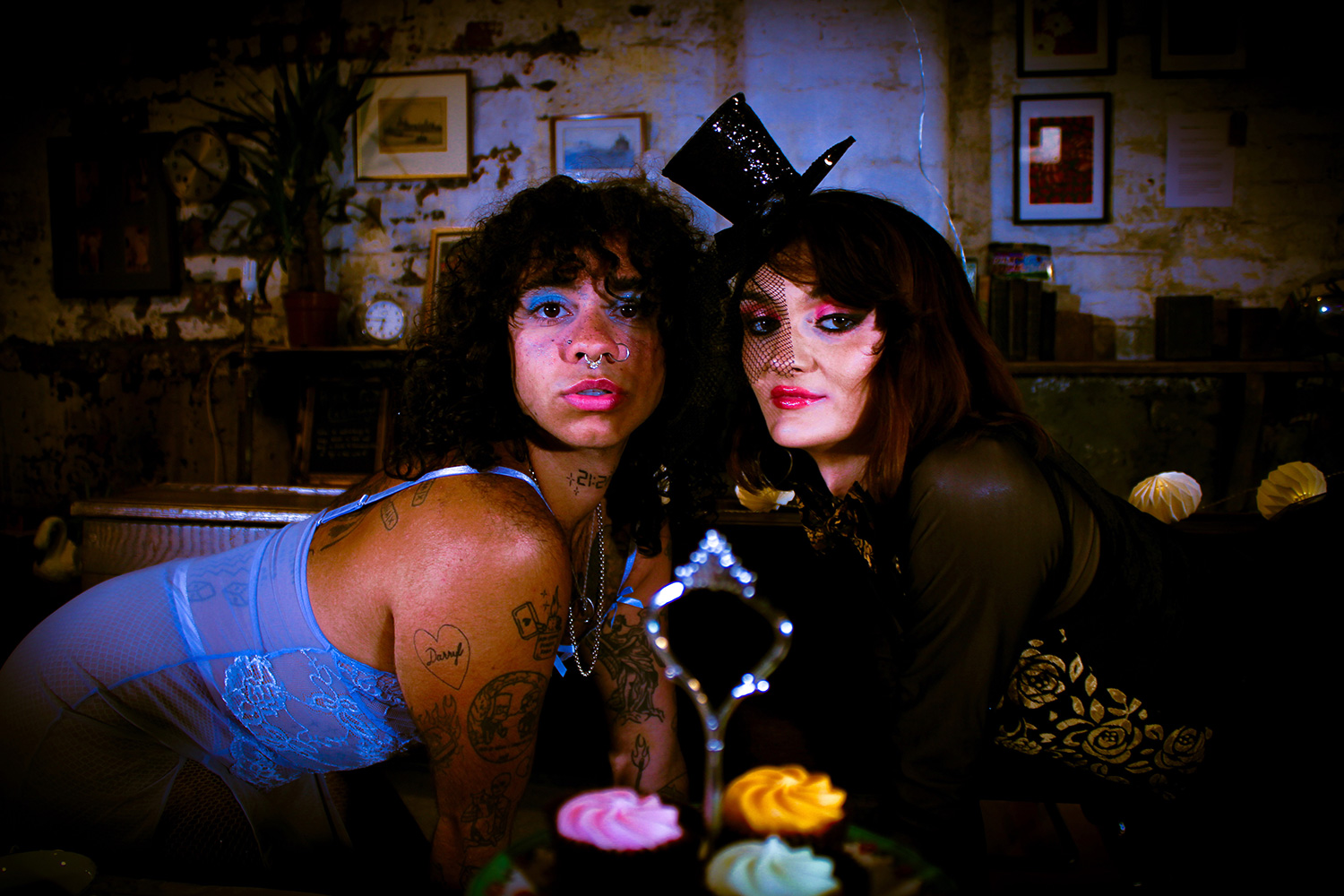 Sex Education stars Anthony Lexa and Felix Mufti have teamed up for a no-fucks-given two-track EP