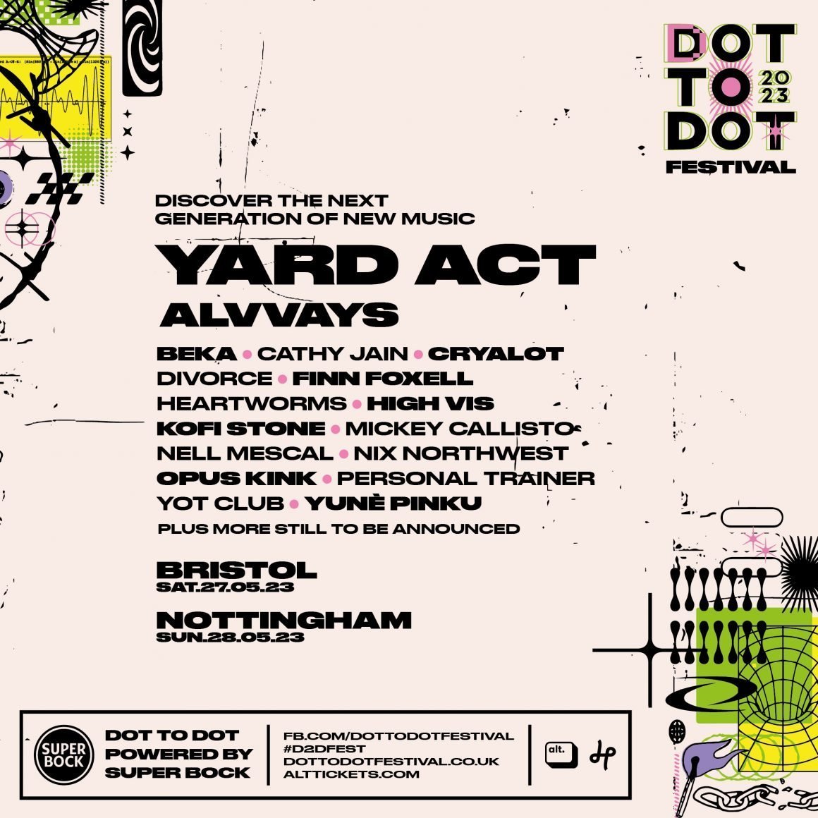 Dot To Dot Festival has announced the first wave of artists for its 2023 edition, including Yard Act, Alvvays & more