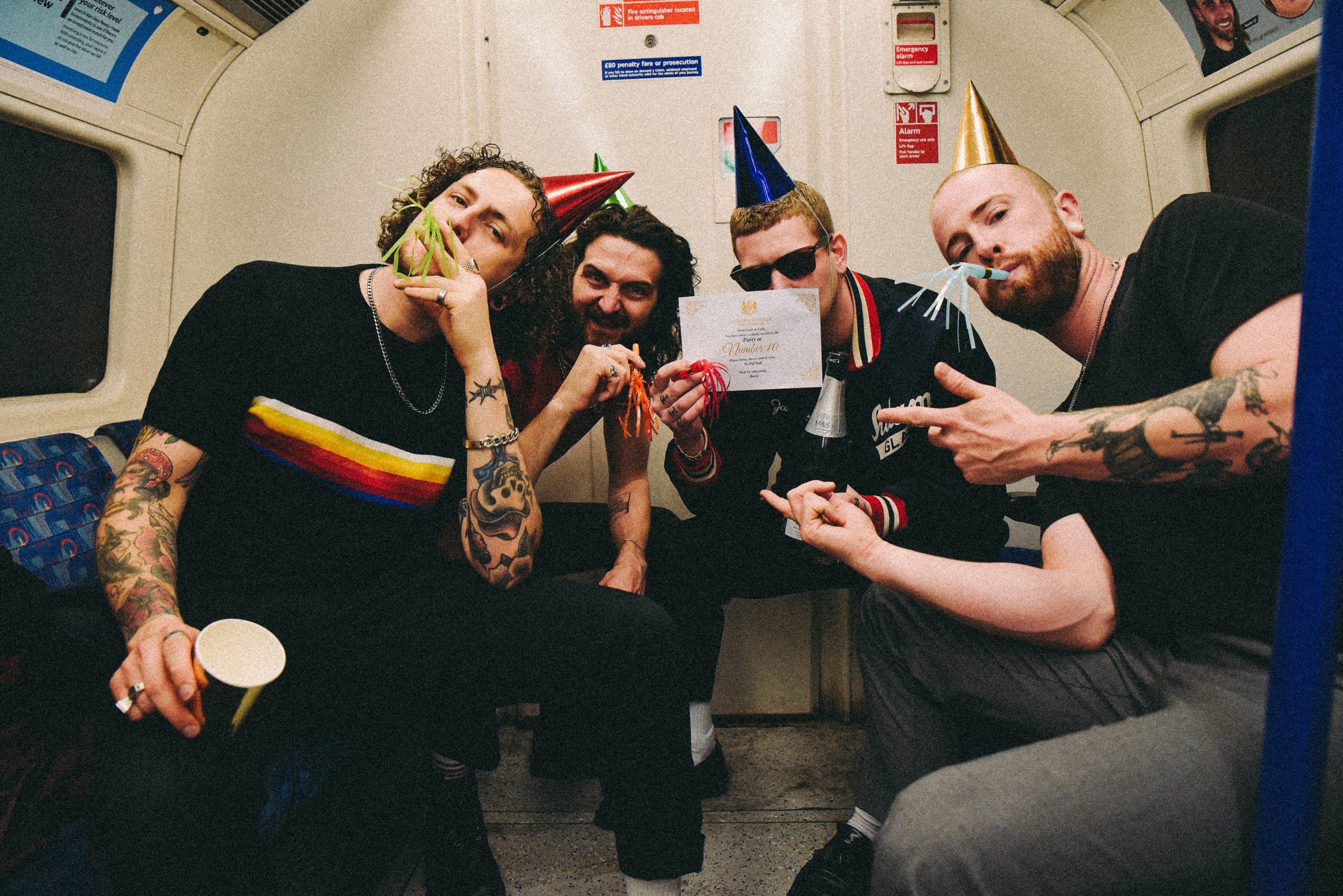 Kid Kapichi drop new track, 'Party At No. 10': "A stark reminder that it’ll always be one rule for them, and another for you”