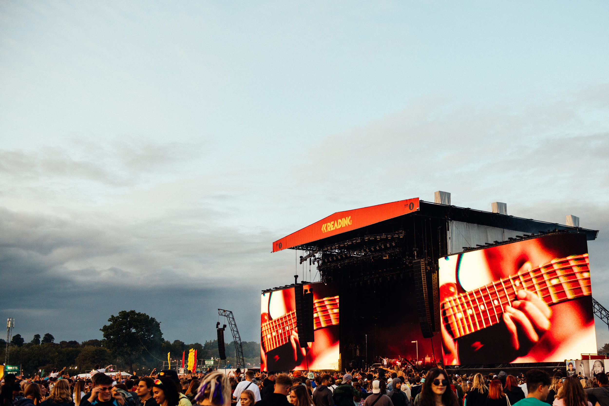 It's day three of Reading 2023, with Billie Eilish, Rina Sawayama, Muna, Ethel Cain, Declan McKenna, Lovejoy and more - live