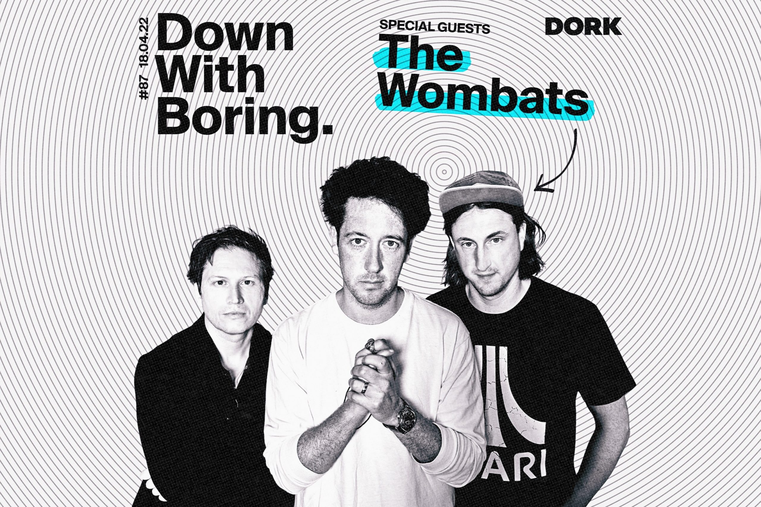 The Wombats are the special guests for this week's edition of Down With Boring