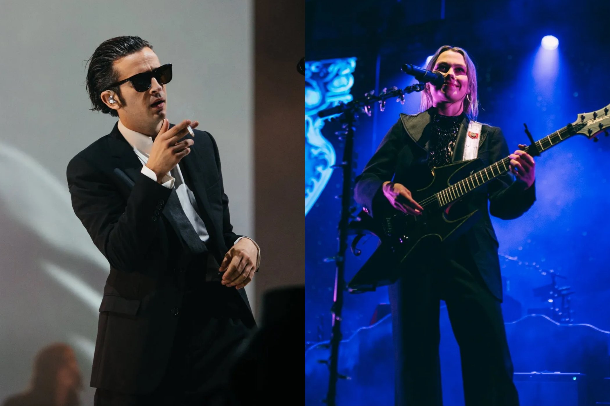 Phoebe Bridgers performed The 1975’s ‘Milk’ in a surprise appearance at their Los Angeles concert