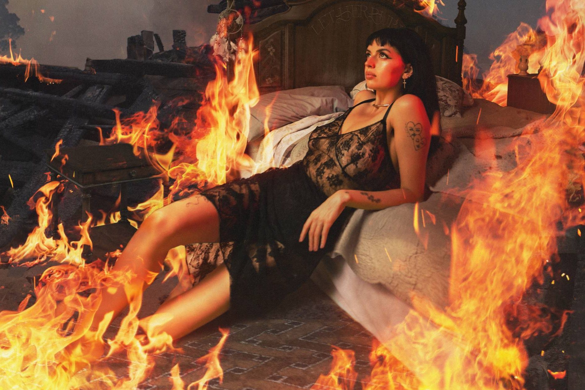 Rebecca Black has shared a new album taster, 'Sick To My Stomach'