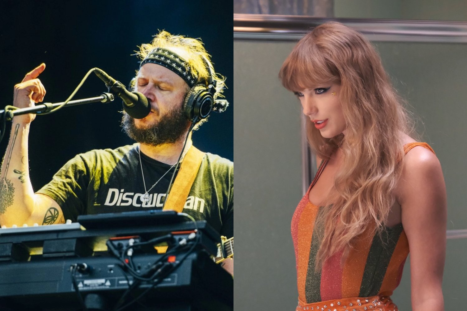 Taylor Swift joined Bon Iver on stage last night for their performance of ‘folklore’ cut, ‘exile’