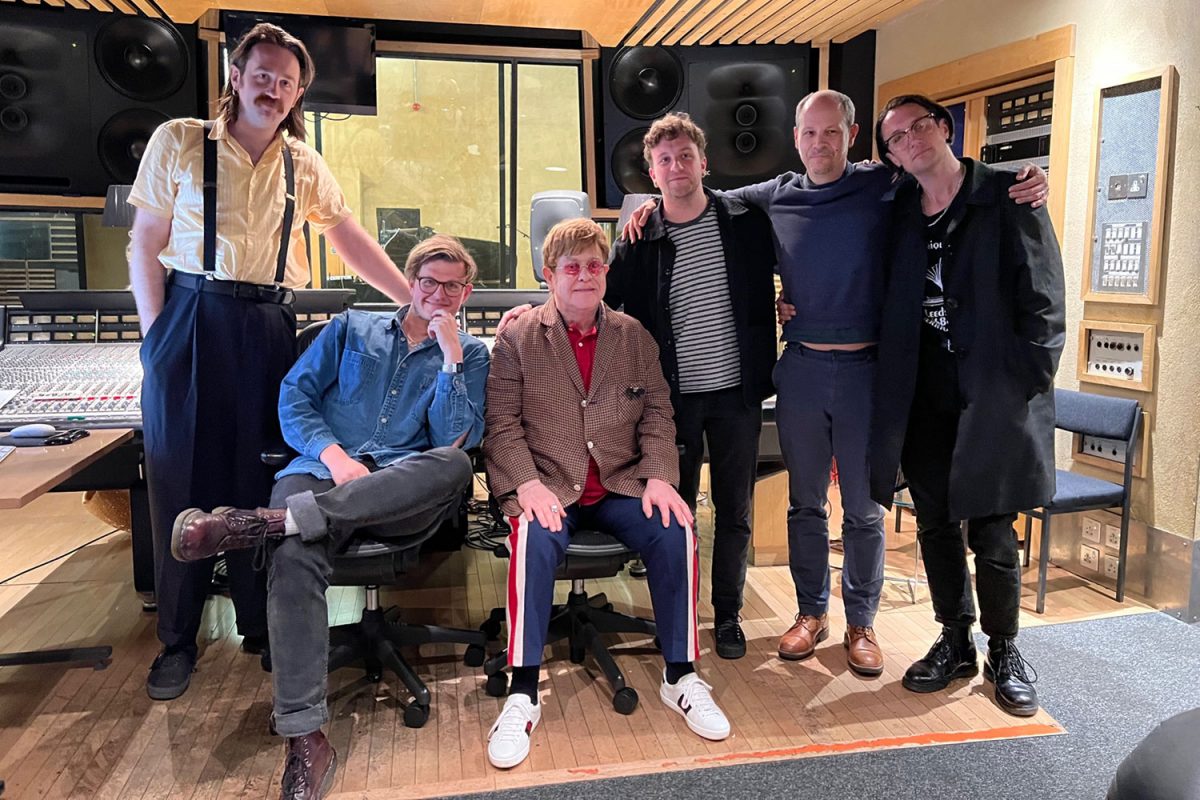 Yard Act have teamed up with Elton John for a new version of '100% Endurance'