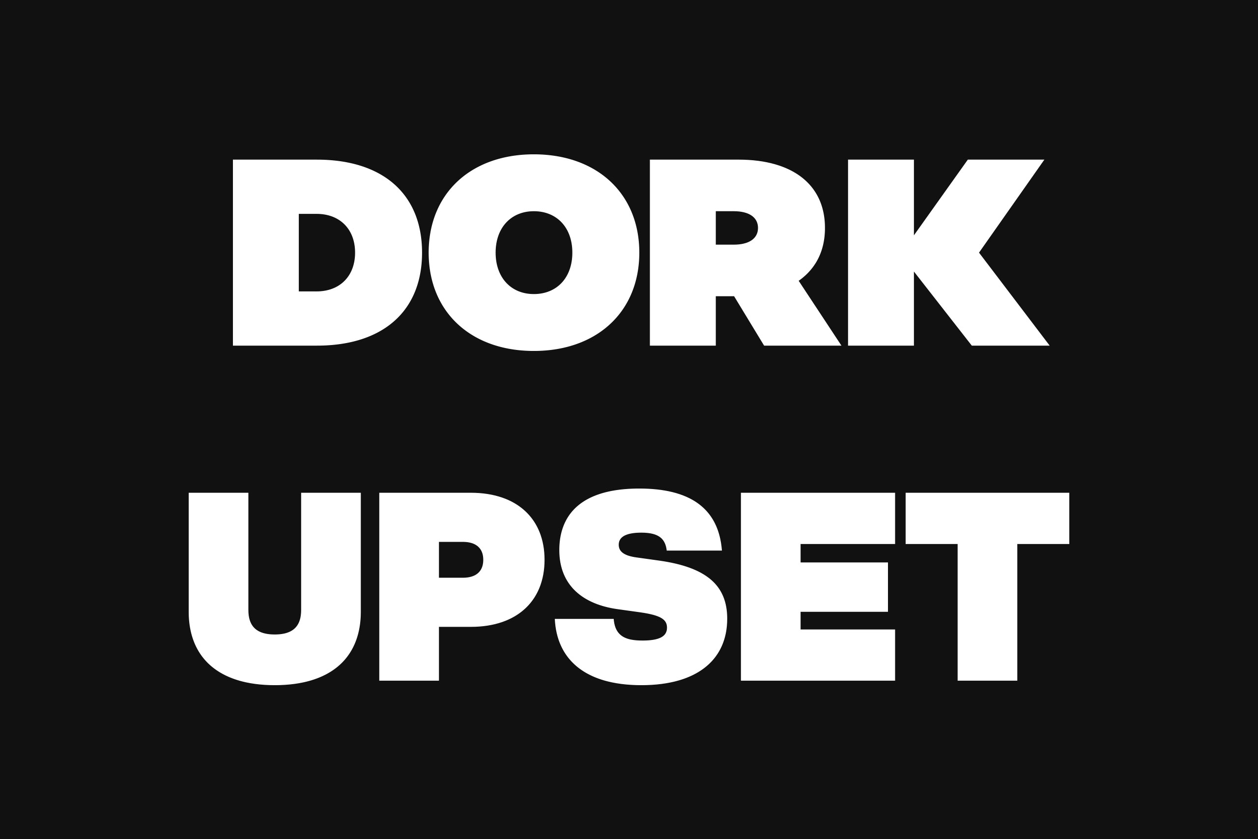 Louder now: Dork and Upset are joining forces