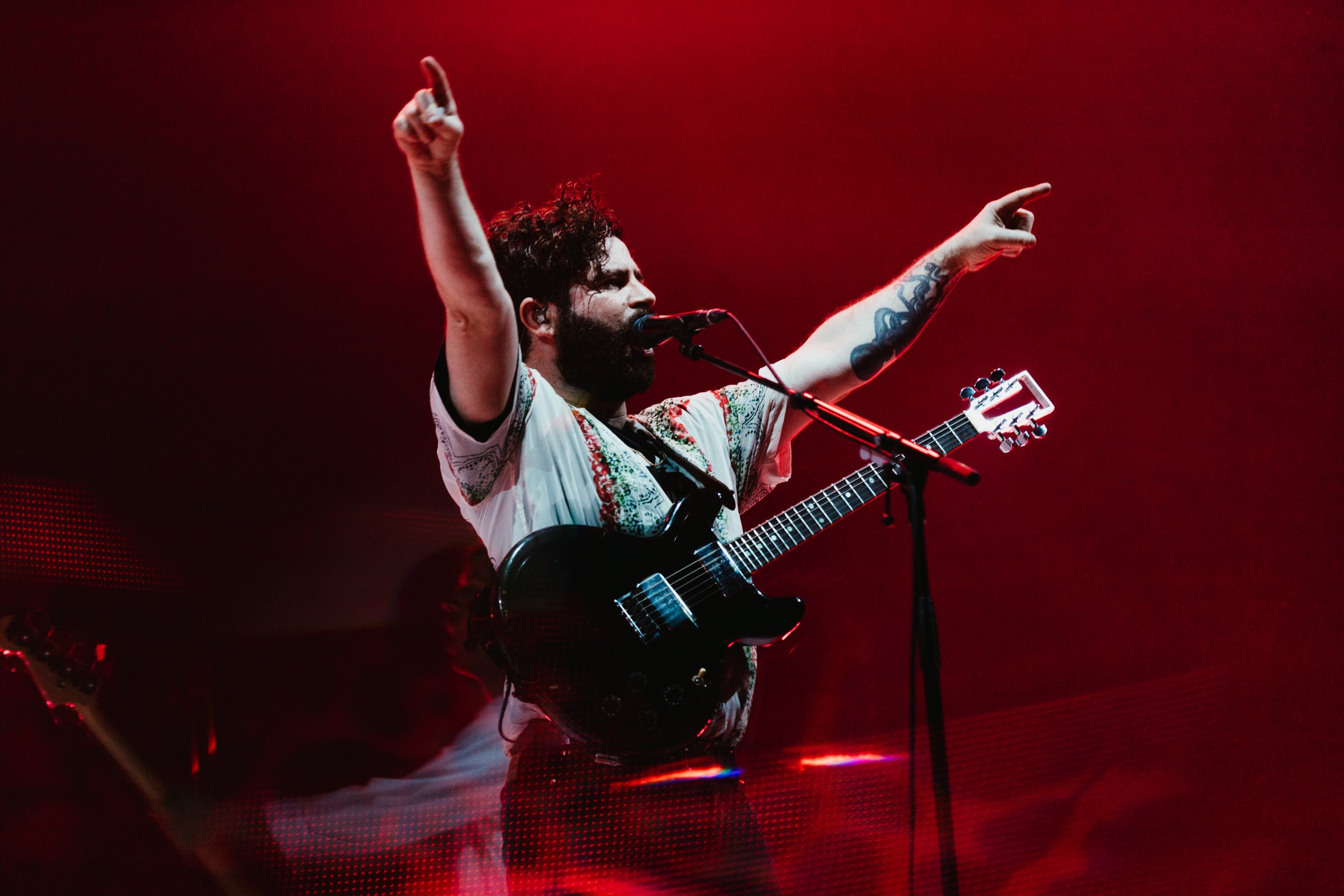 Foals have debuted a new video for 'Life Is Yours'