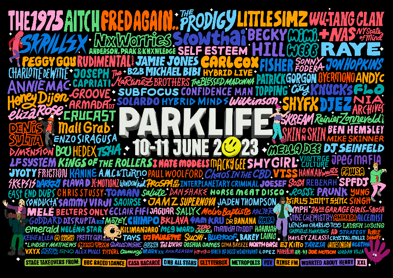 Parklife has signed up The 1975, Aitch and more