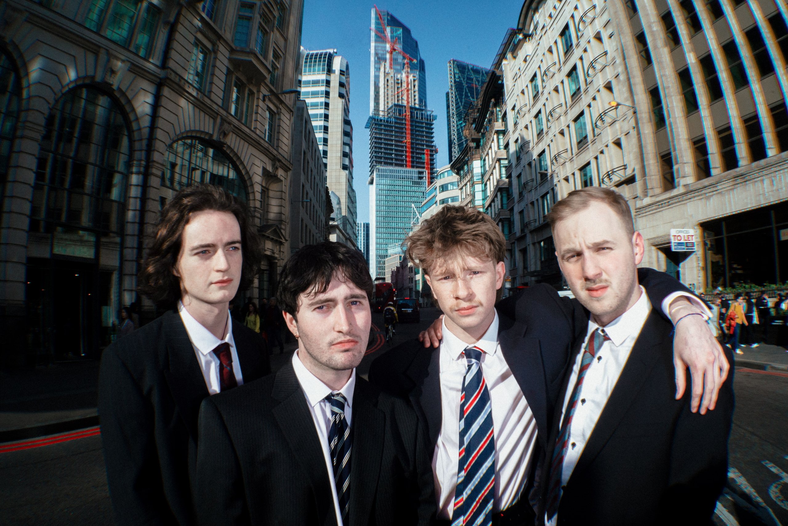 Courting have shared a video for ‘Famous’, a cut from their new debut album, ‘Guitar Music’