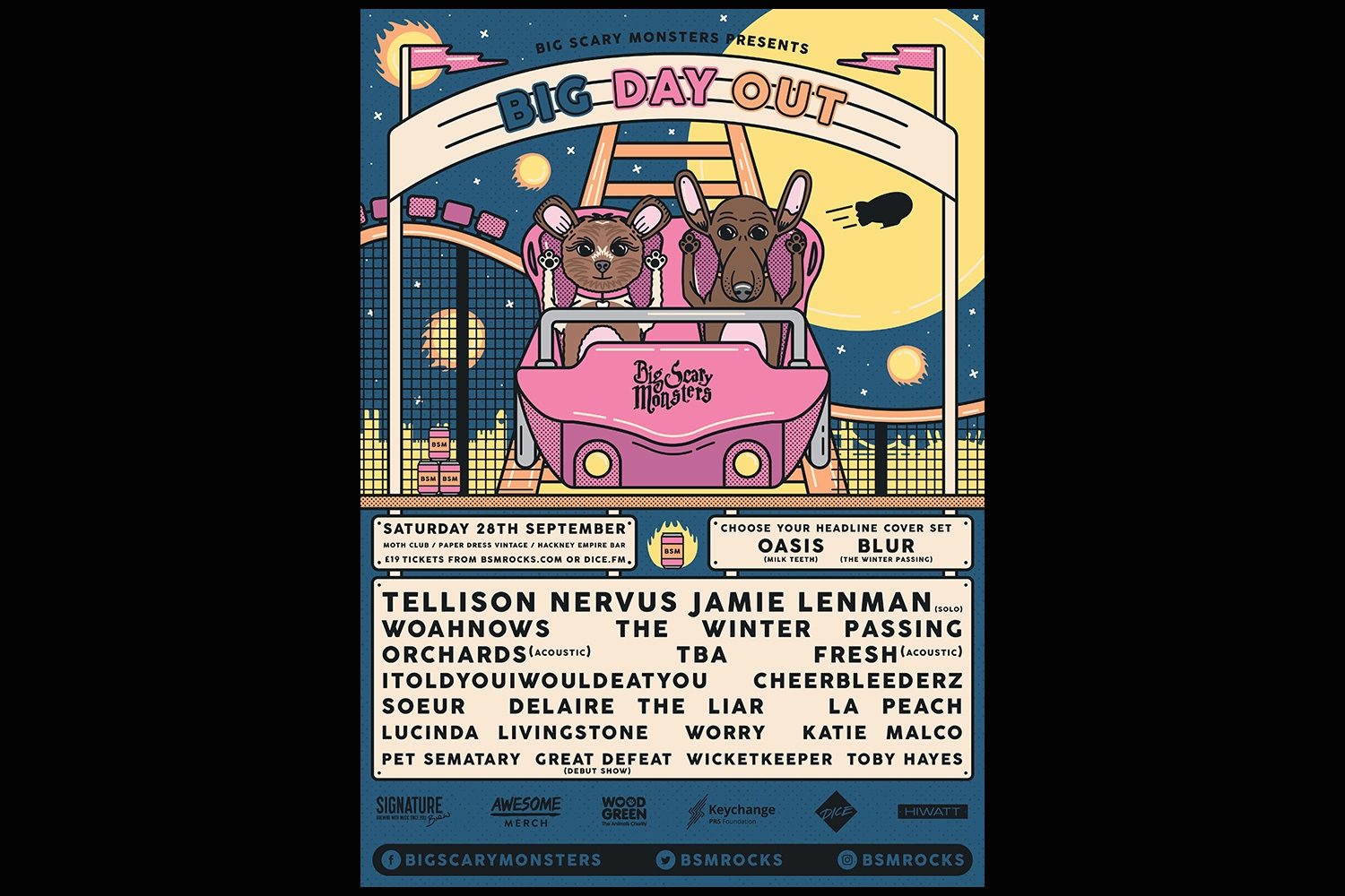 Big Scary Monsters have signed up a few new names for this year's Big Day Out