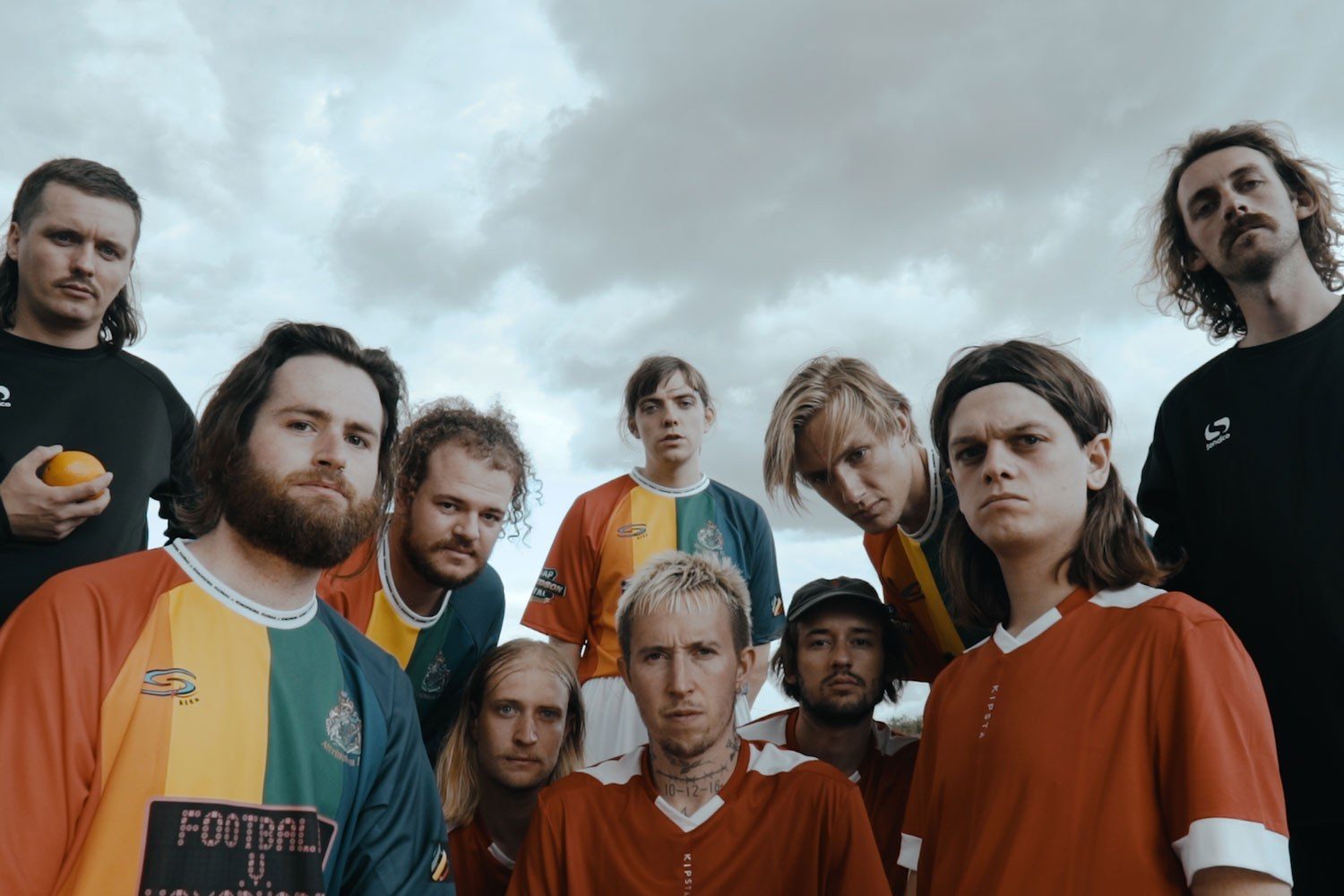 DITZ take to the pitch in their new video for 'Total 90'