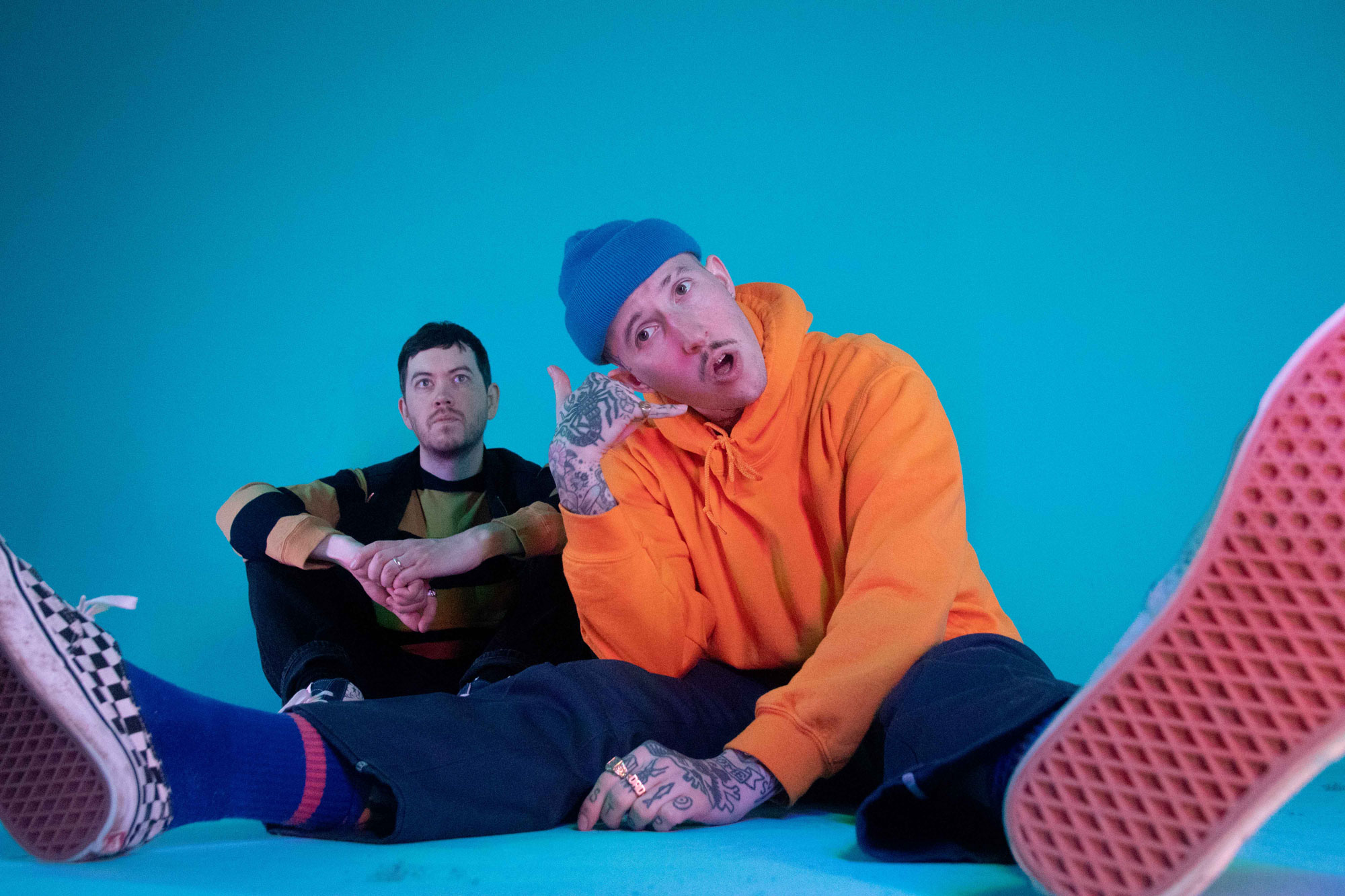 LARRY PINK THE HUMAN have debuted the snappily titled 'ELEVEN11_GTR_SONG'