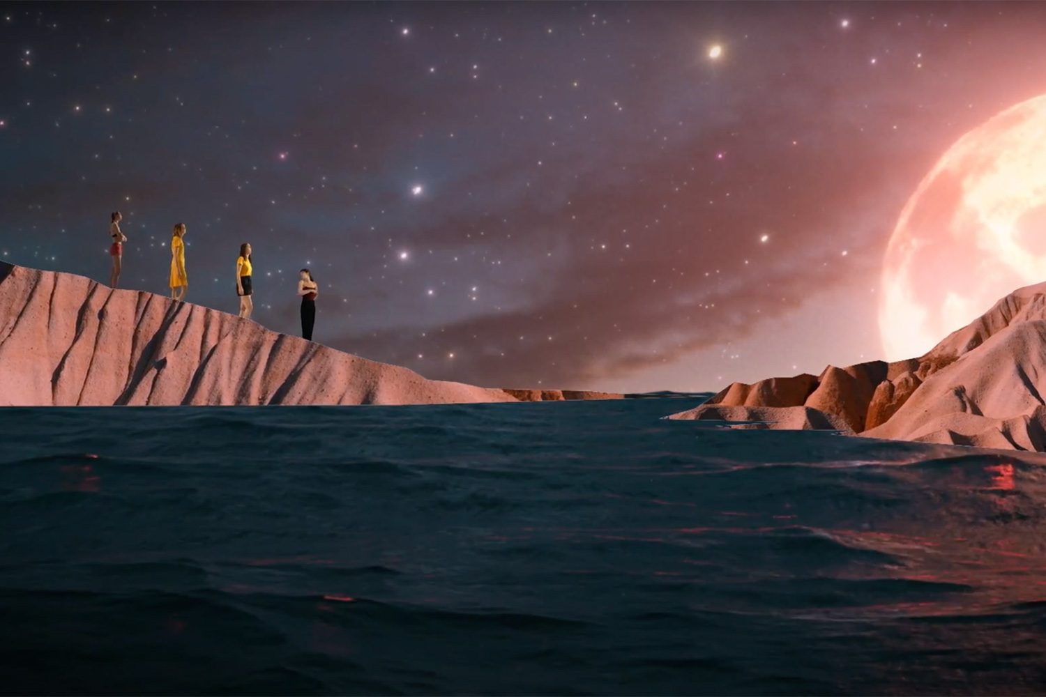 The Big Moon have dropped a really clever seasidey video for their new single, 'Why'