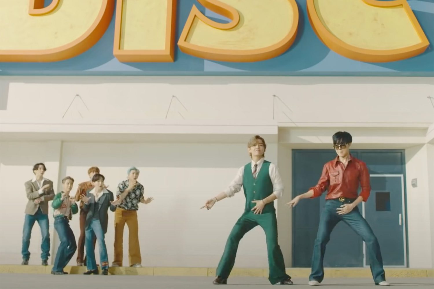 BTS have released a second "b-side" video for 'Dynamite'