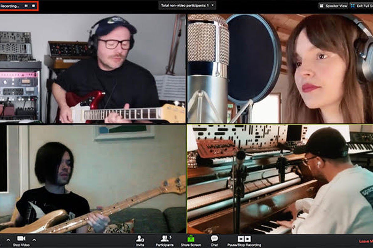 Chvrches have shared a new version of 'Forever', recorded while each band member was at home