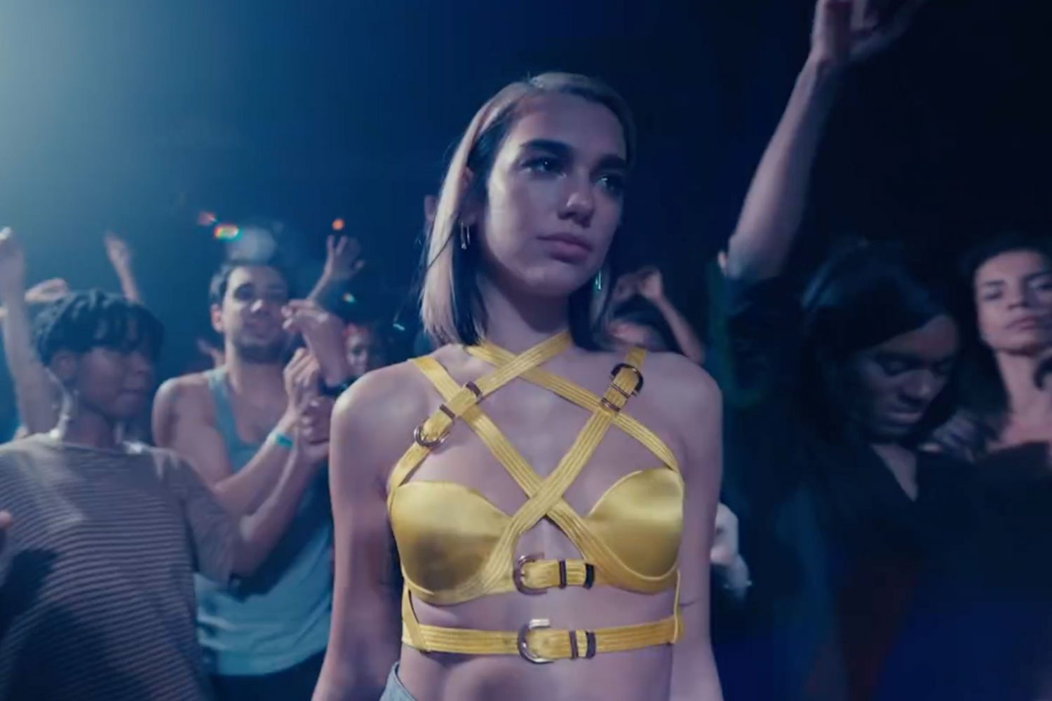 Dua Lipa has shared a fun new video for 'Don't Start Now'
