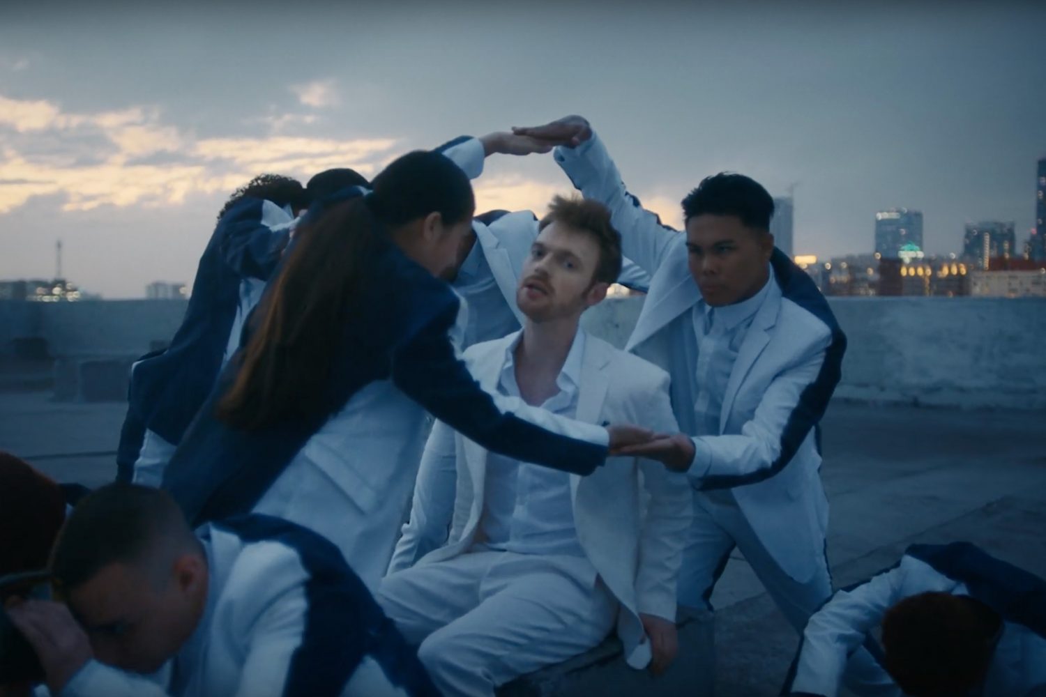Finneas has shared a fancy new one-take video for 'Let’s Fall In Love For The Night'