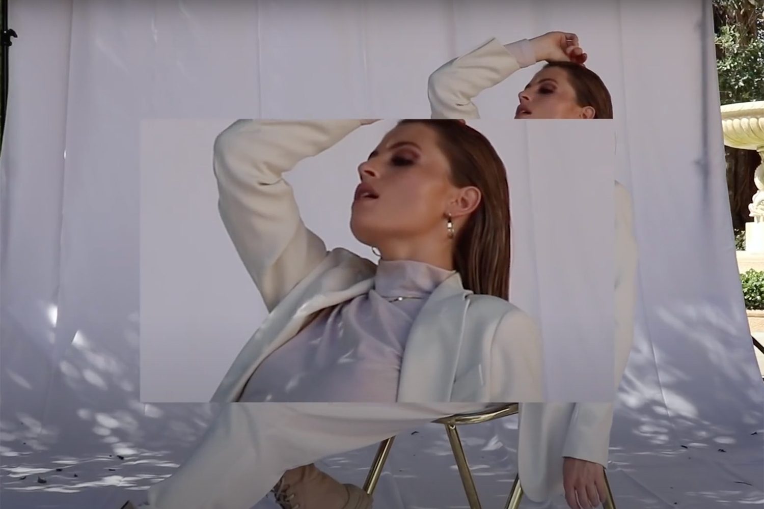 Fletcher has released a new video for 'Shh... Don't Say It'