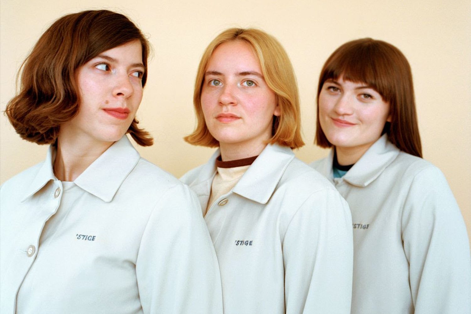 Girl Ray cruise down the coast in a vintage convertible for their new 'Girl' video