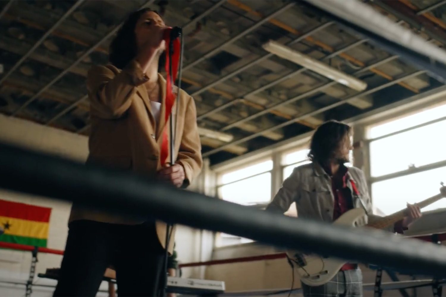 Glass Caves visit a boxing gym for the video for their indie bop, 'Who Are You?'