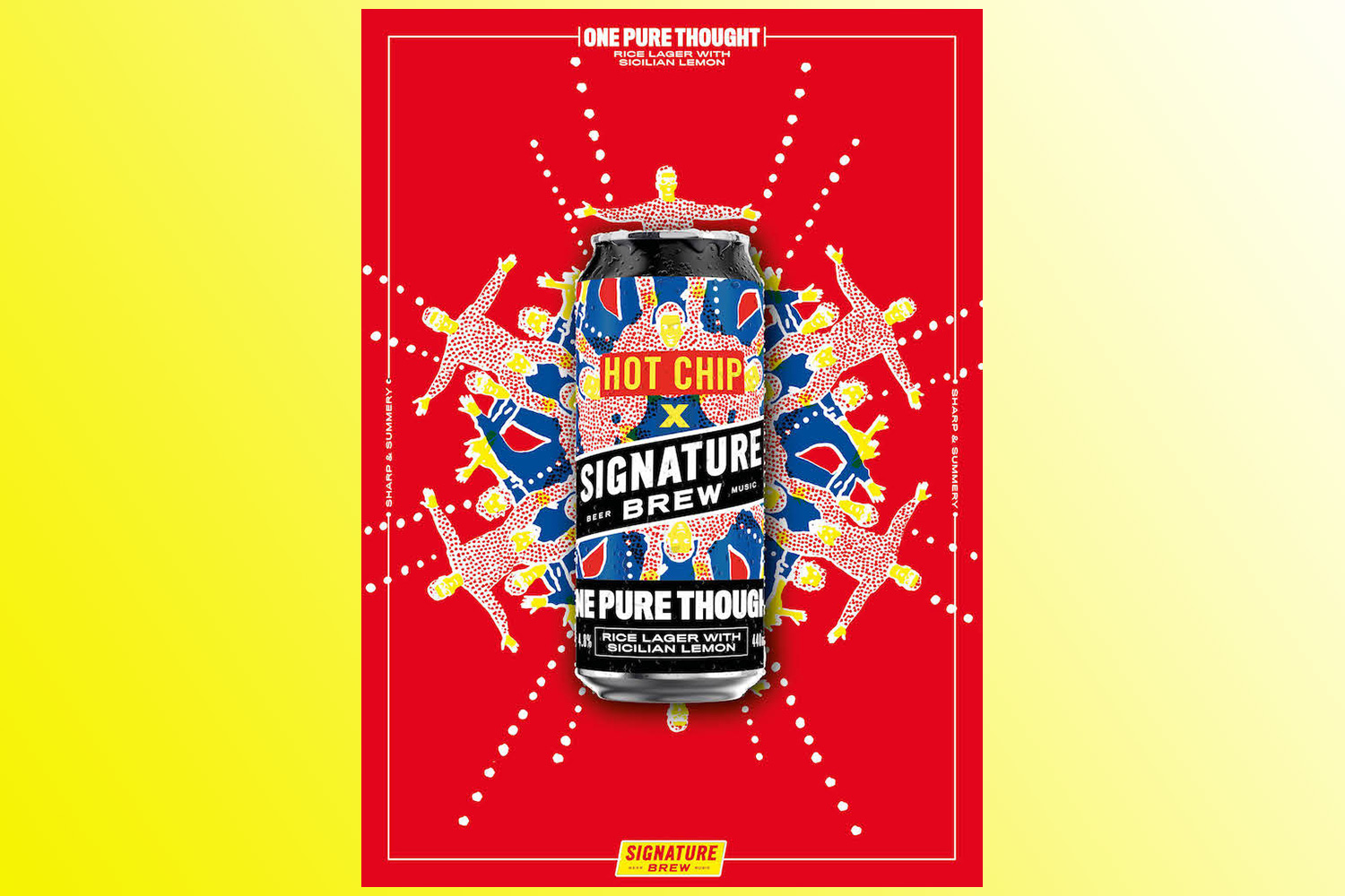 Hot Chip have teamed up with Signature Brew for their own lager, One Pure Thought