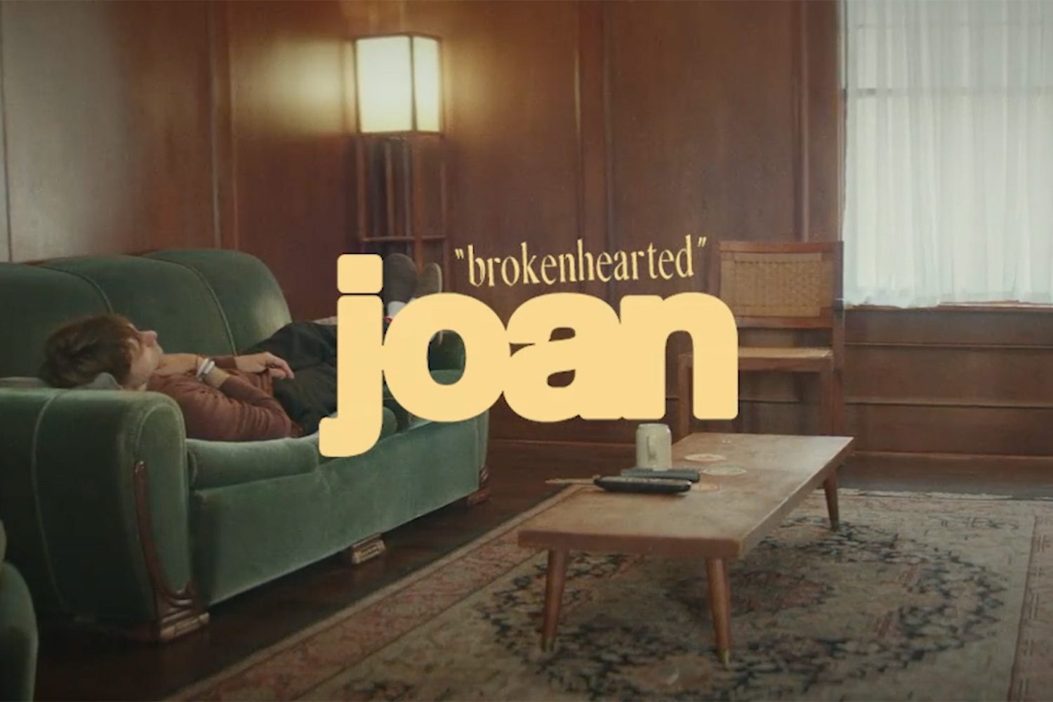 joan are a bit sad in their new video for 'brokenhearted'