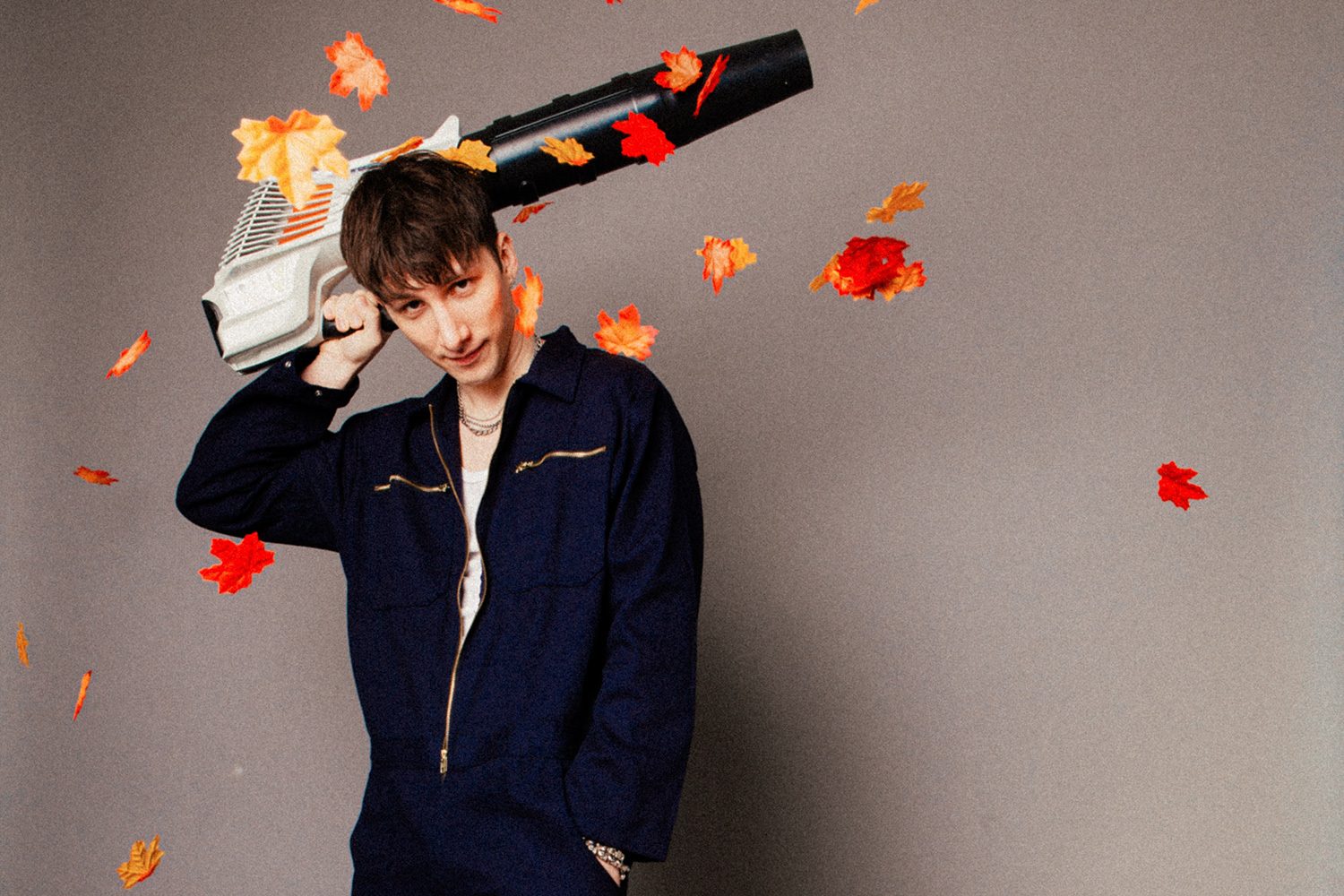 Joey Maxwell's cheeky new bop 'leaves blow over' is a proper fun one