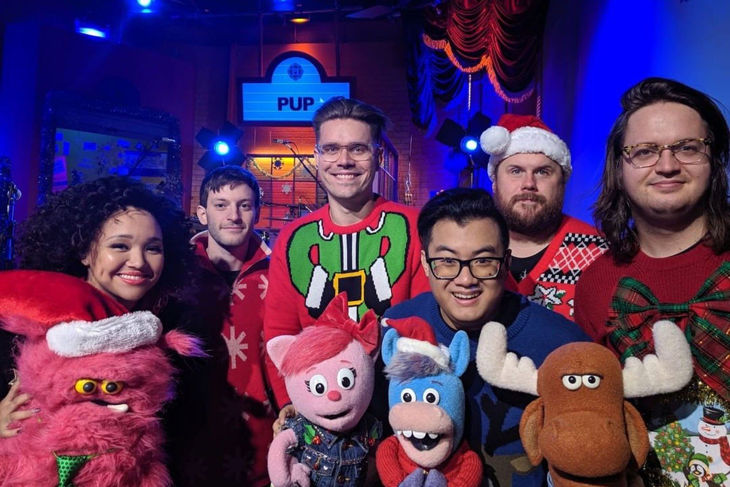 PUP have performed a Christmas reworking of 'Kids' for Canadian kids TV